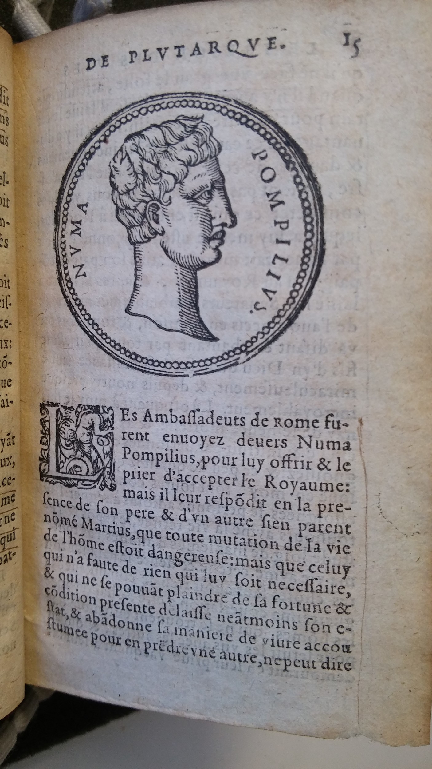 1577 - Claude Micard - Trésor des vies de Plutarque - Saint-Gallen