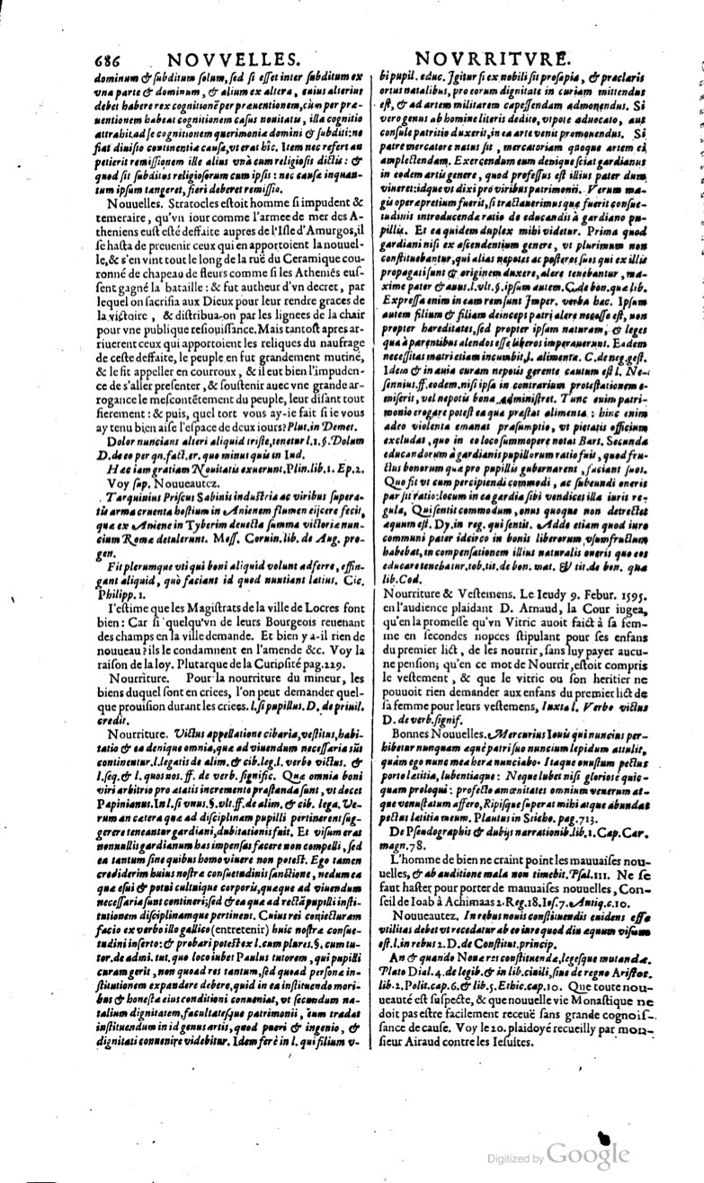 1629 - Veuve Nicolas Buon - Trésor du droit français (29620 T. 2) - BM Lyon
