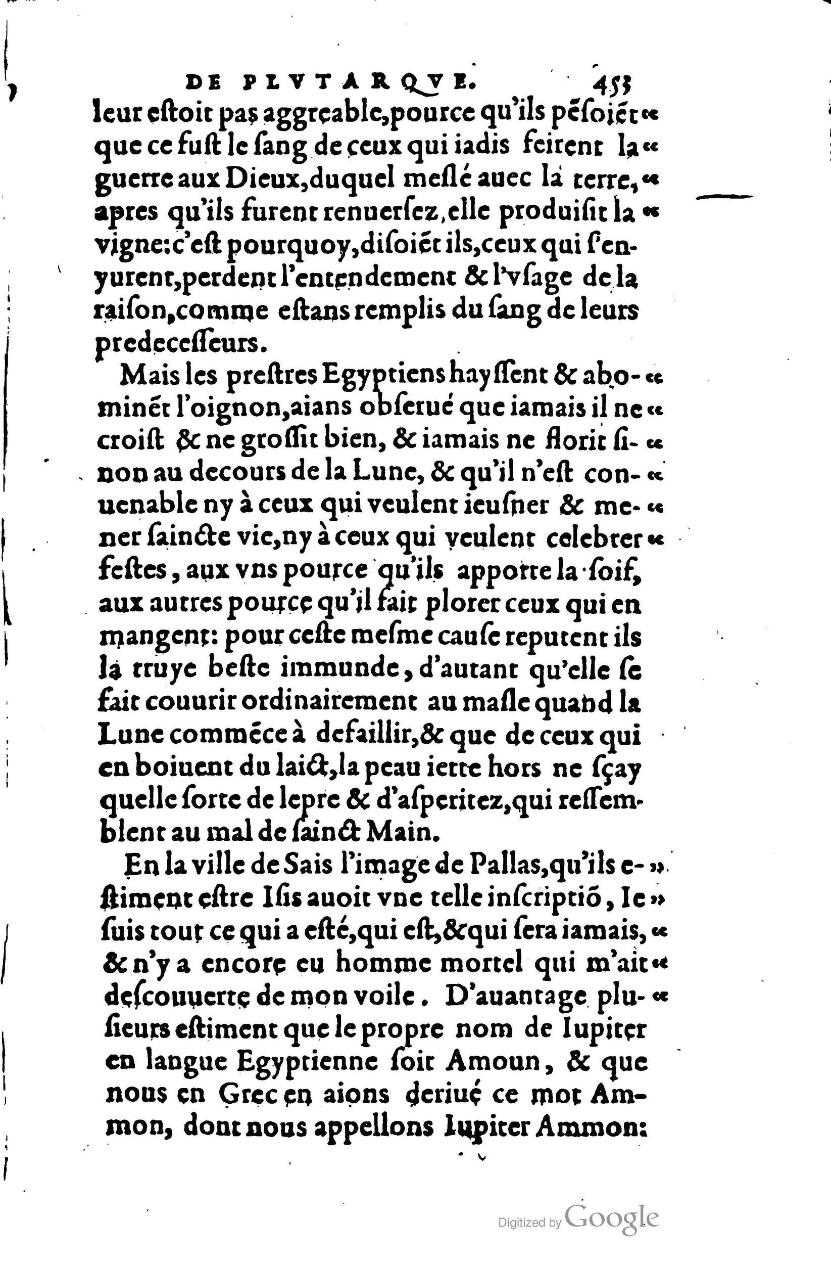 1578 - Jean Poupy - Trésor des morales de Plutarque - BSB Munich