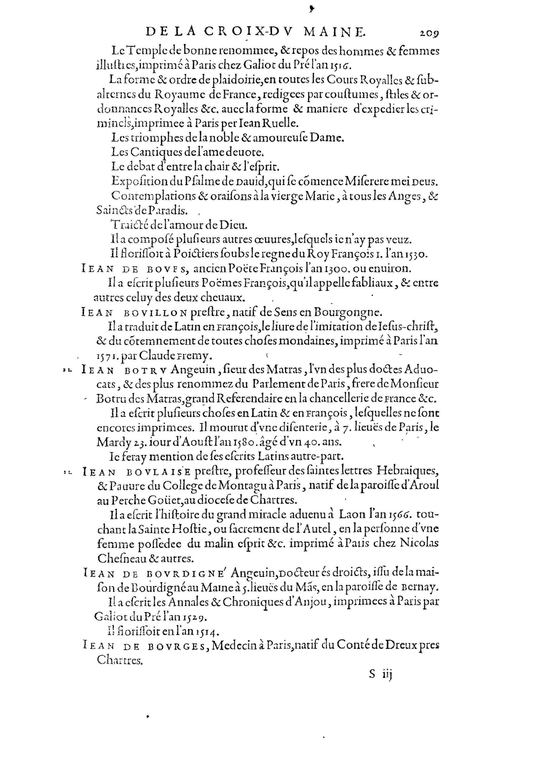1584 - Abel L&#039;Angelier - Bibliothèques françaises - BnF