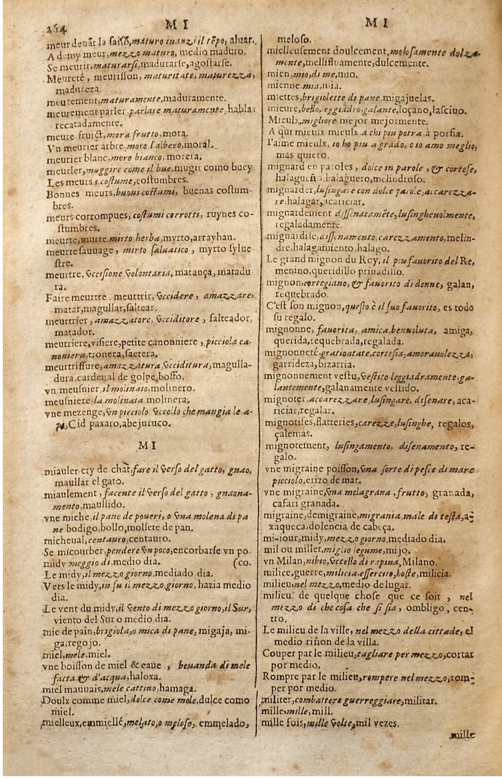 1627 - Jacques Crespin - Trésor des trois langues (Seconde partie) - Regensburg