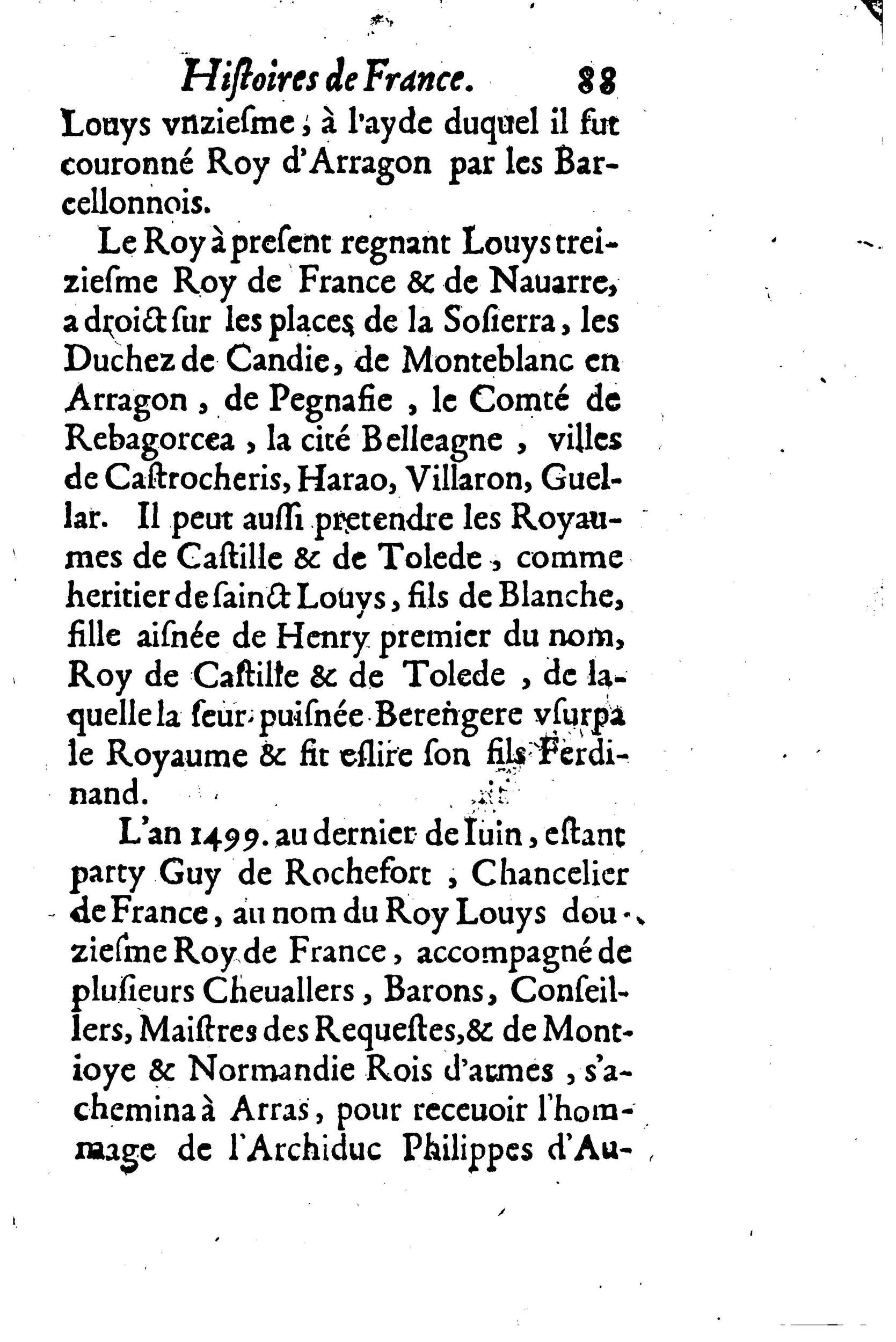1633 - Jean Corrozet - Trésor des histoires de France - BM Lyon 1633 - Jean Corrozet - Trésor des histoires de France - BM Lyon