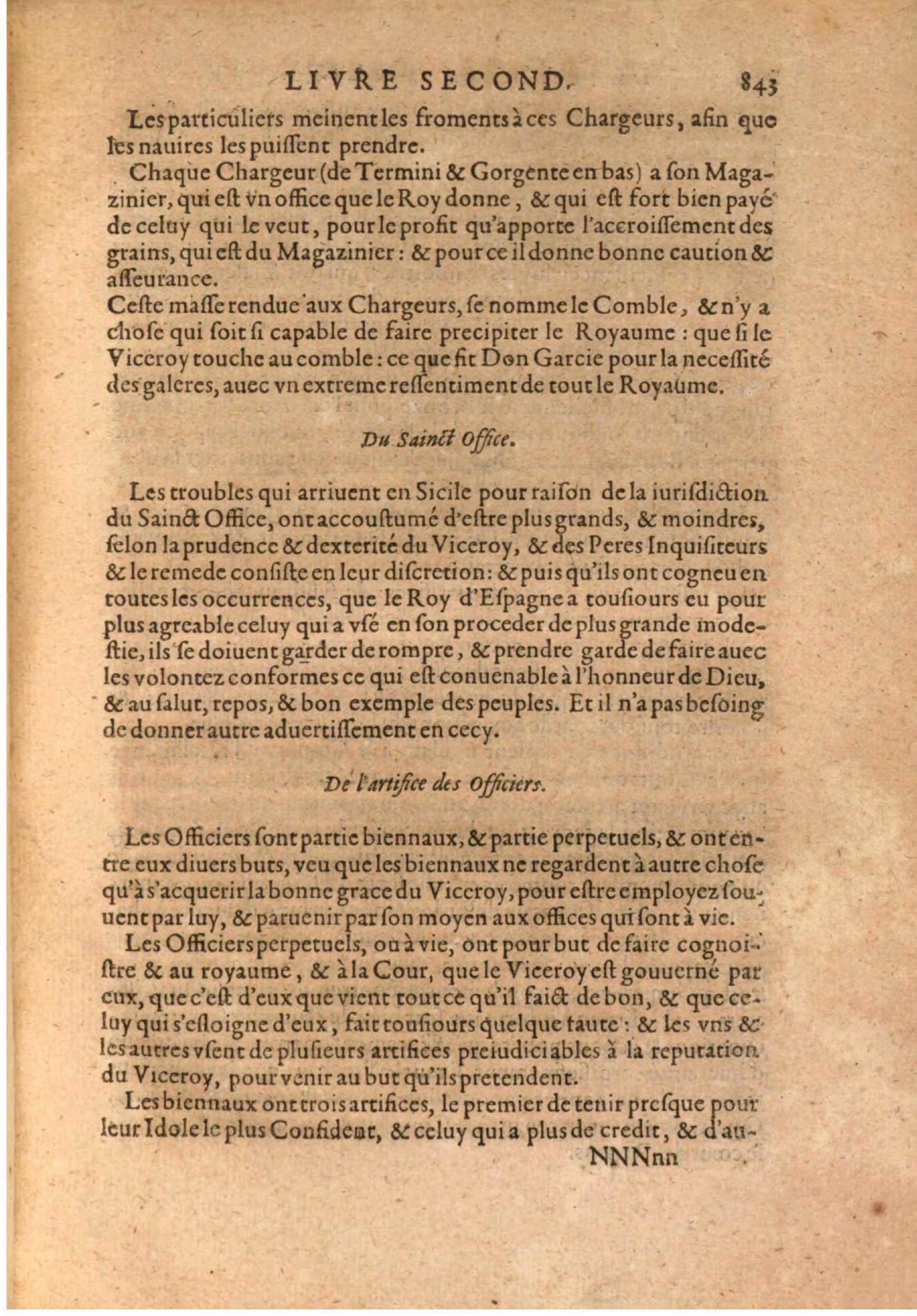 1608 - Nicolas Du Fossé - Trésor politique - BSB Munich