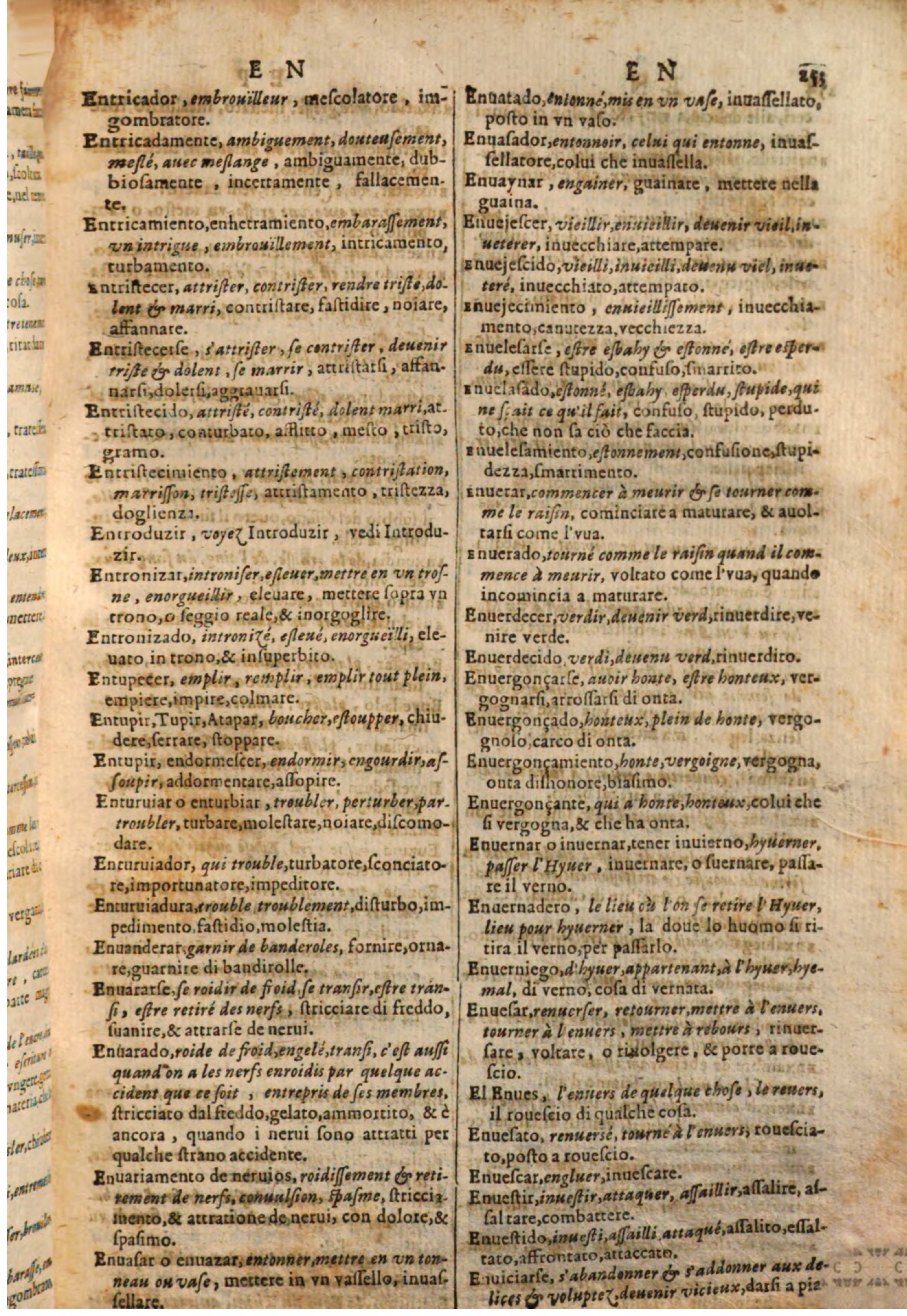 1644 - Jacques Crespin - Trésor des trois langues - Passau