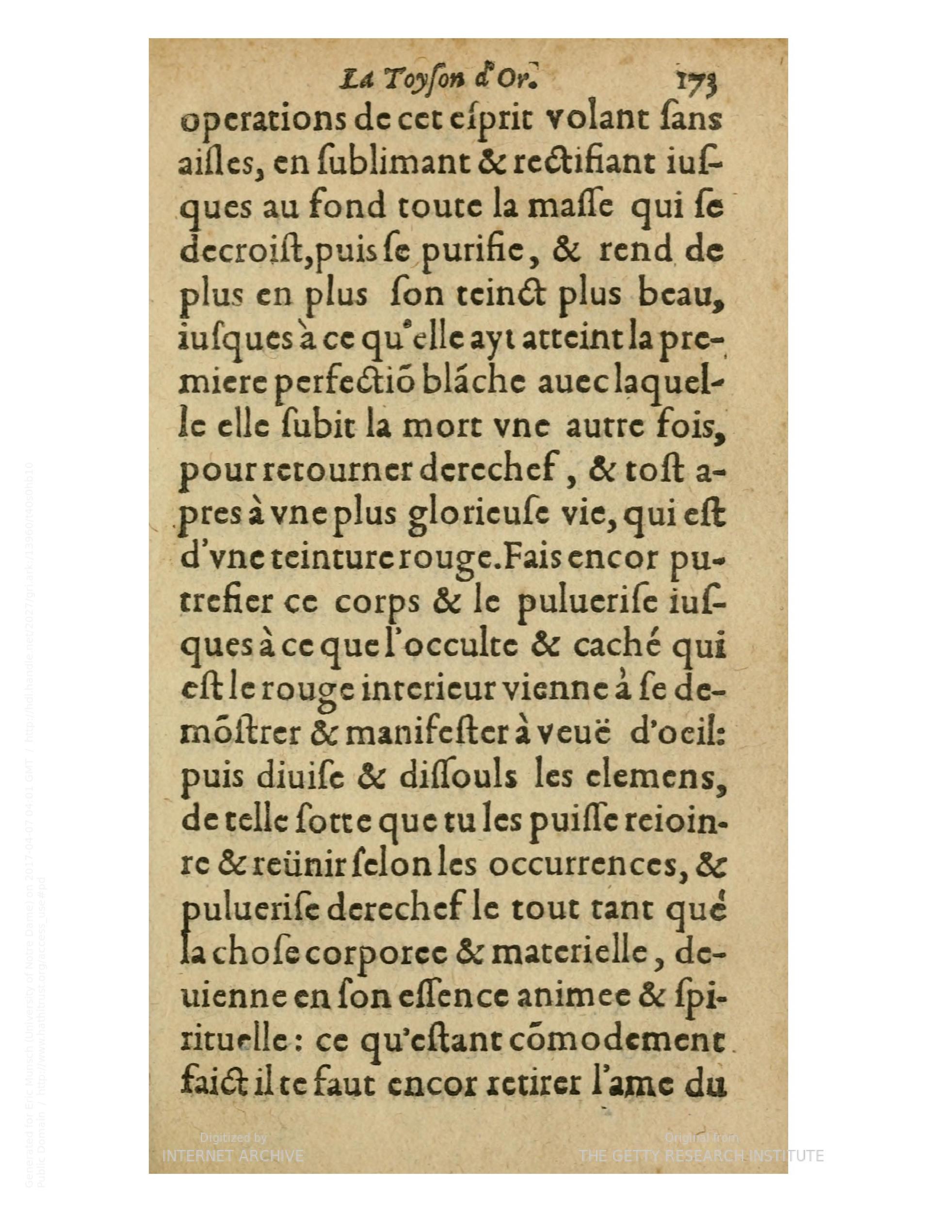 1612 - Charles Sevestre - Toison d’or ou la fleur des trésors - Getty Research Institute