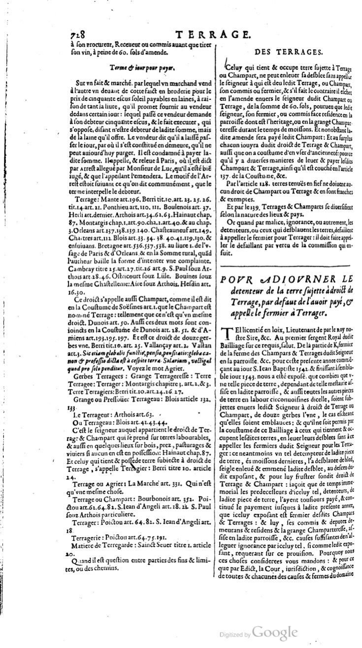 1629 - Veuve Nicolas Buon - Trésor du droit français (21754 T. 3) - BM Lyon
