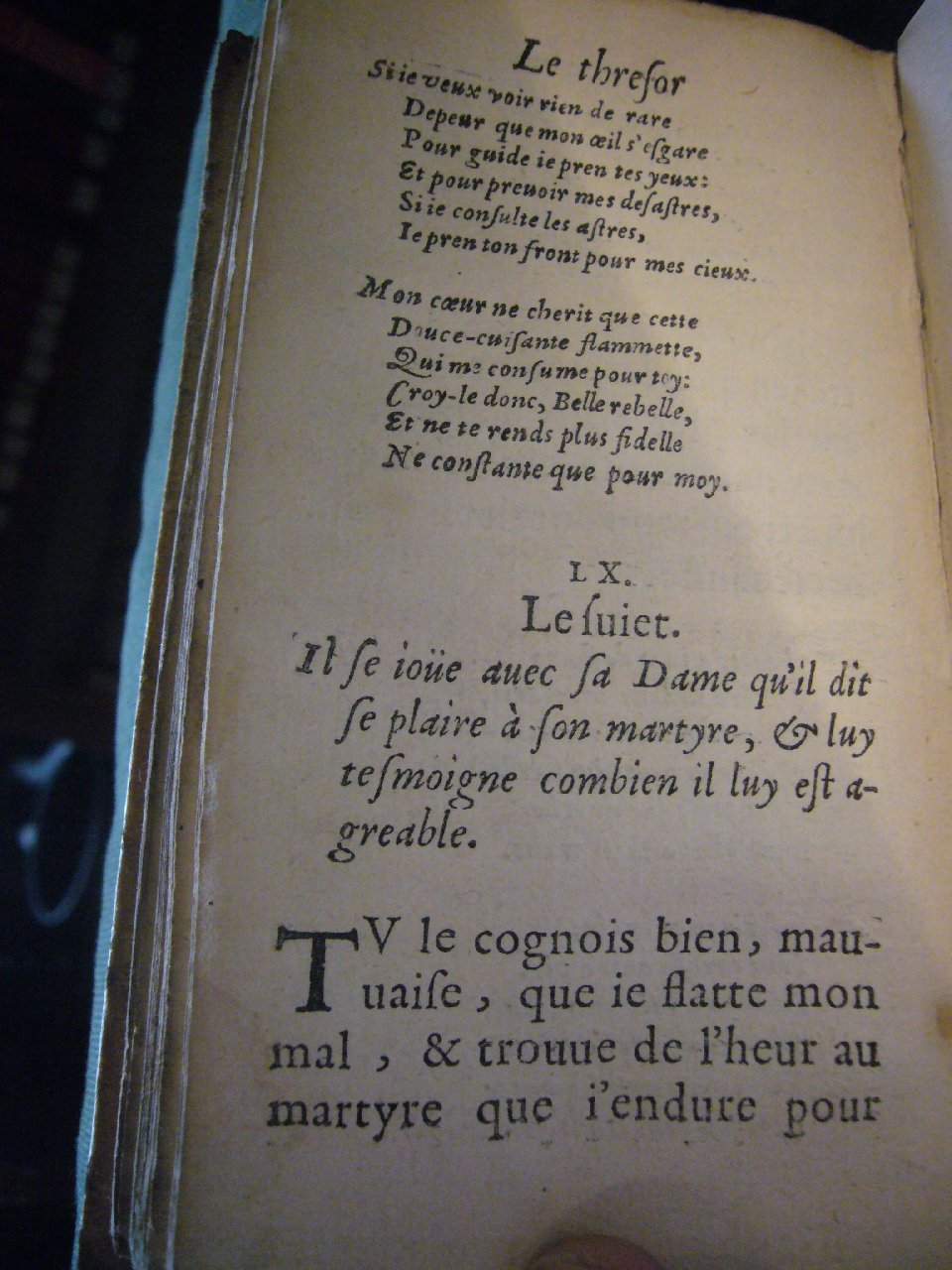 1597 - Matthieu Guillemot - Trésor d’amour - BnF Arsenal