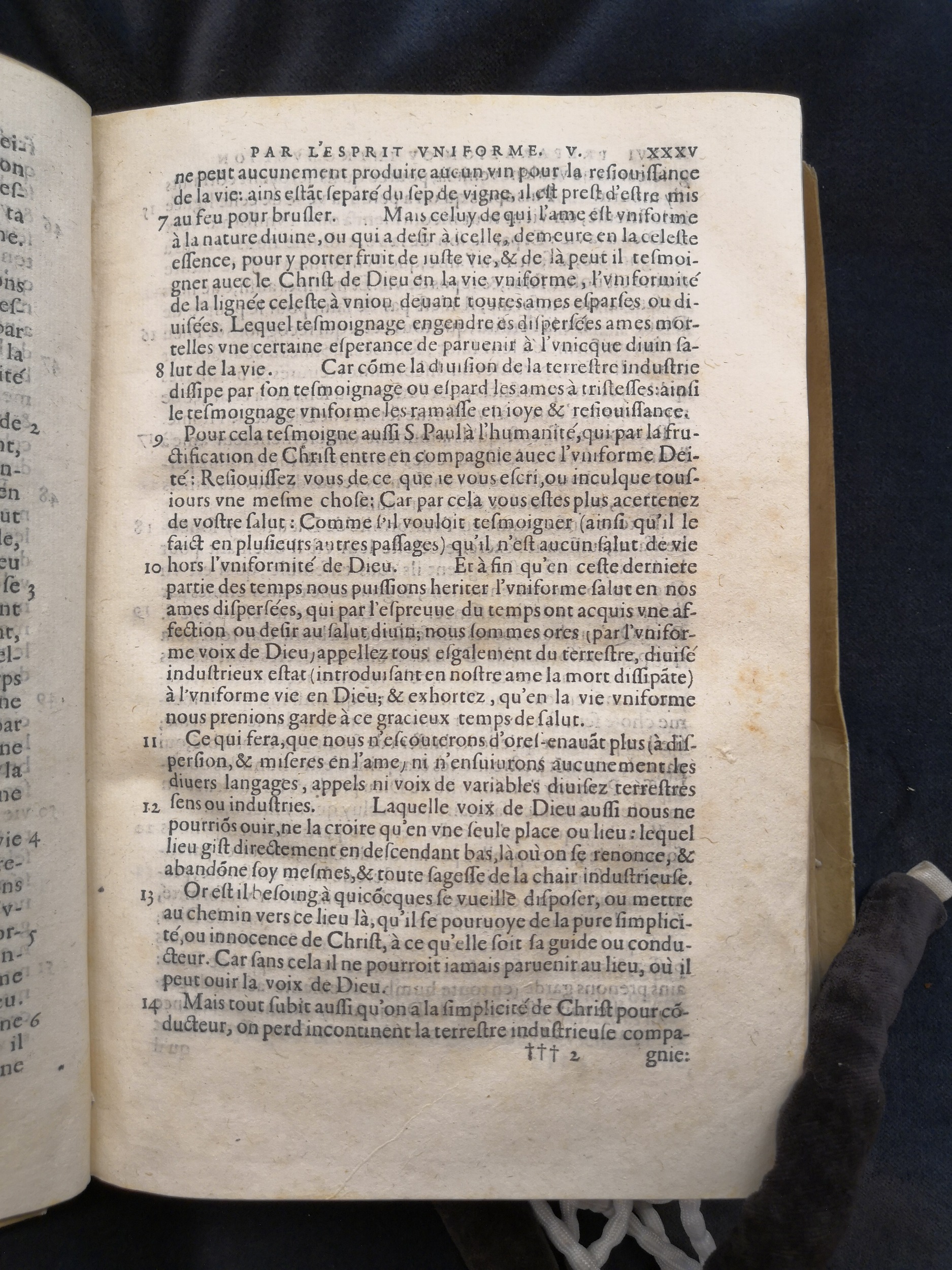 1581c. - Christophe Plantin - Le Livre des témoignages du Trésor caché au champ - Anvers Musée Plantin-Moretus