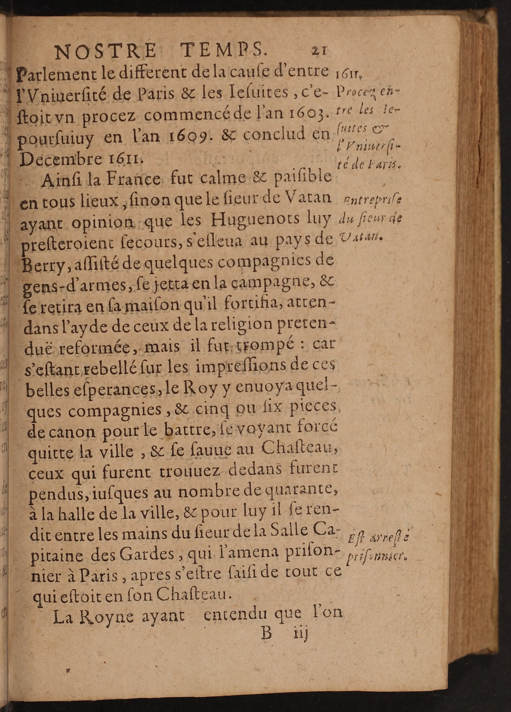 1626 - Joseph Bouillerot - Trésor de l’histoire générale de notre temps - BnF Arsenal
