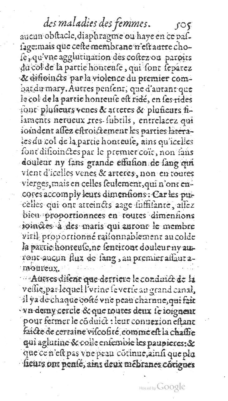 1585 - Jacques du Puis - Trésor des remèdes secrets pour les maladies des femmes - BnF