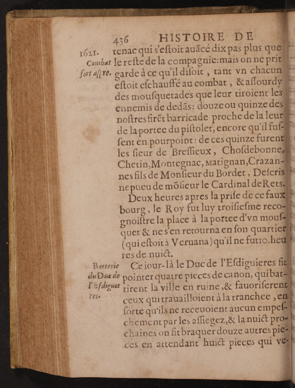 1626 - Joseph Bouillerot - Trésor de l’histoire générale de notre temps - BnF Arsenal