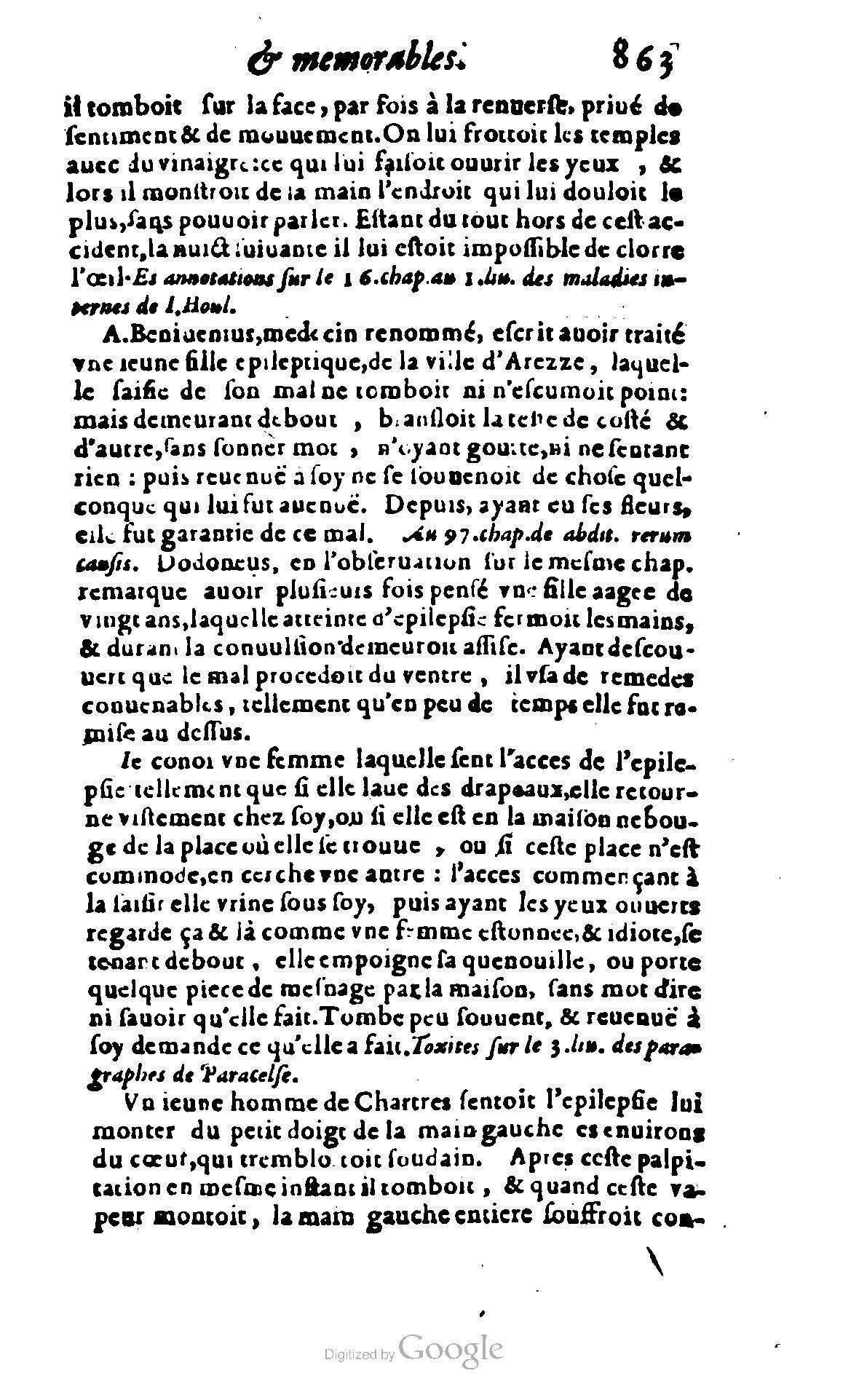1620 - Samuel Crespin - Trésor d’histoires admirables et mémorables - BCU Lausanne