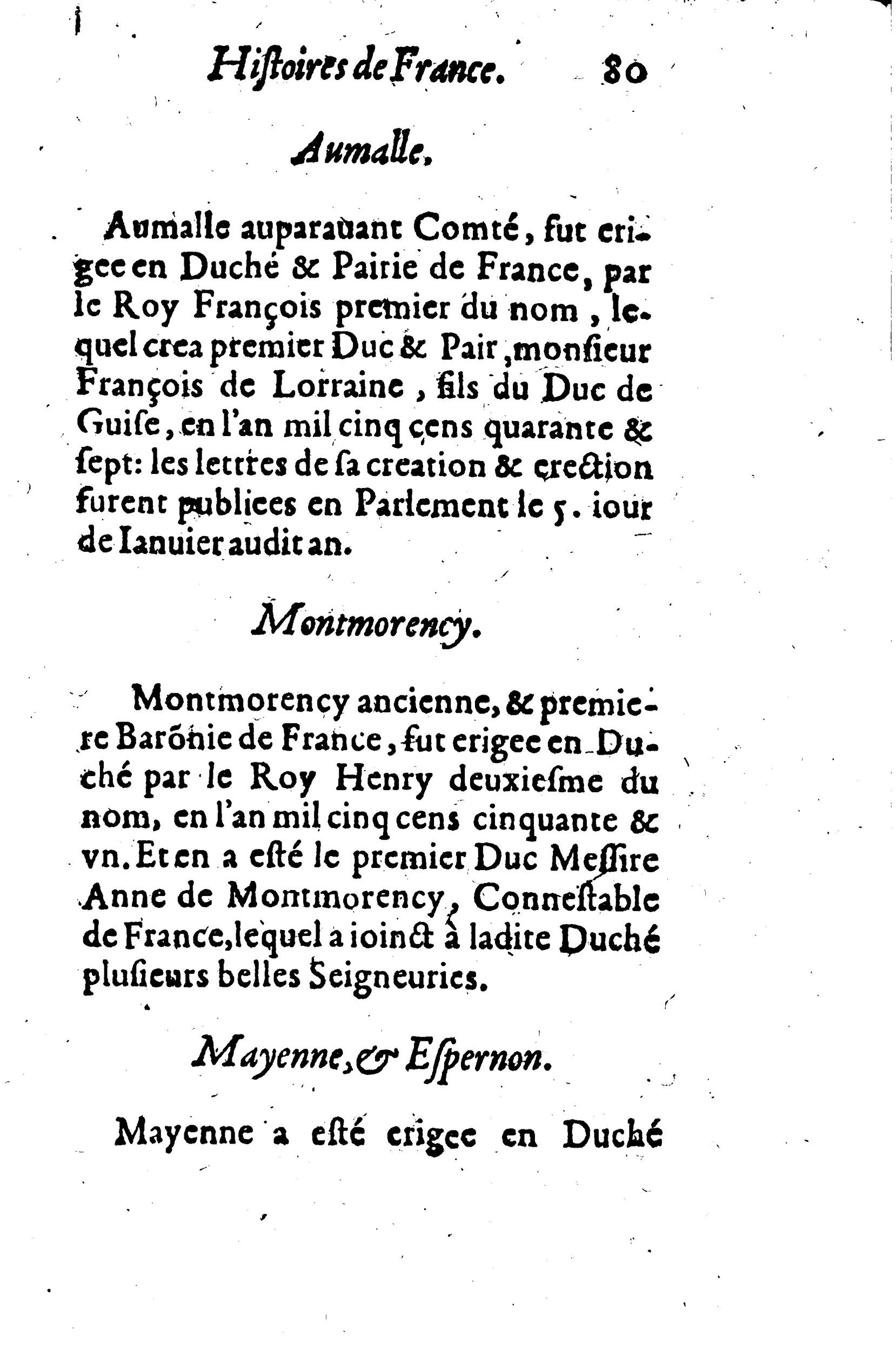 1630 - Jean Corrozet - Trésor des histoires de France - BM Lyon