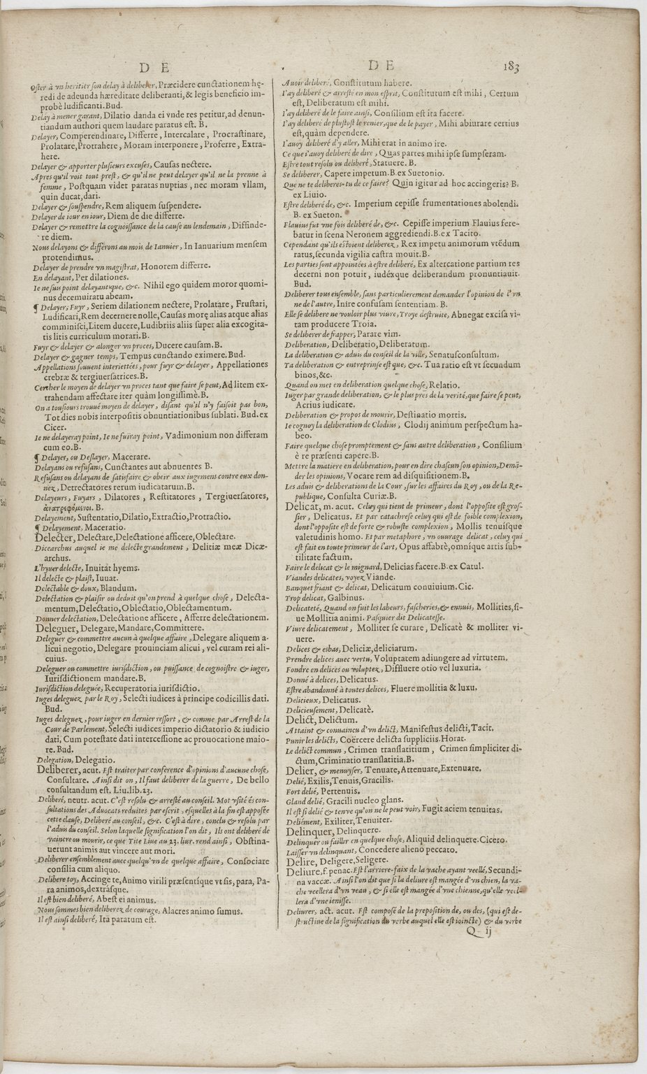 1606 - David Douceur - Trésor de la langue française - BnF