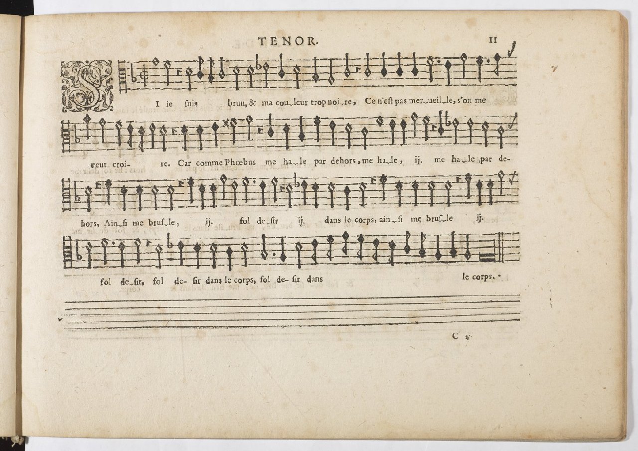 1594 - Paul Marceau - Trésor de musique d&#039;Orlande de Lassus, Superius, Bassus, Tenor, Quinta pars - BnF