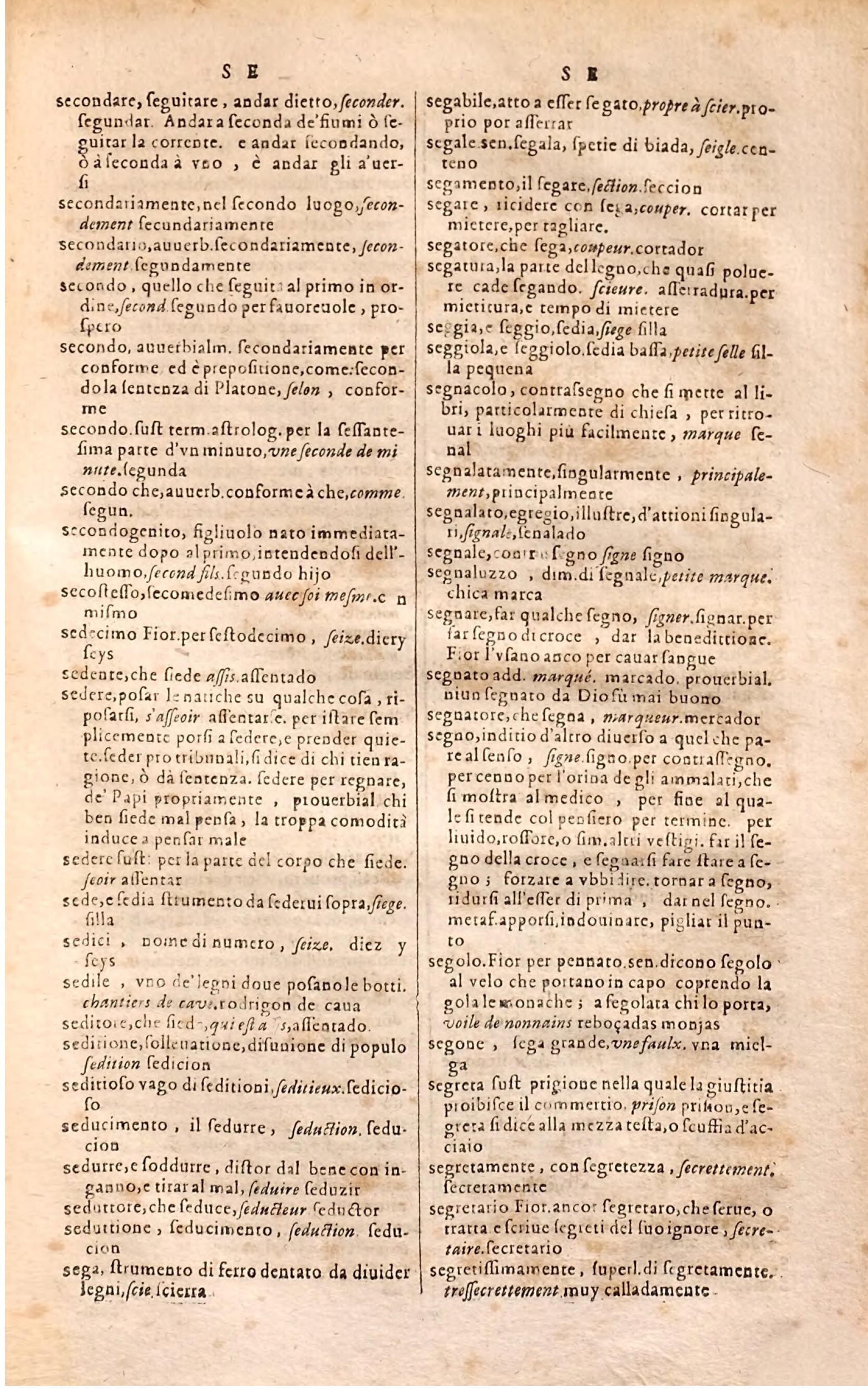 1627 - Jacques Crespin - Trésor des trois langues (Troisième partie) - Regensburg