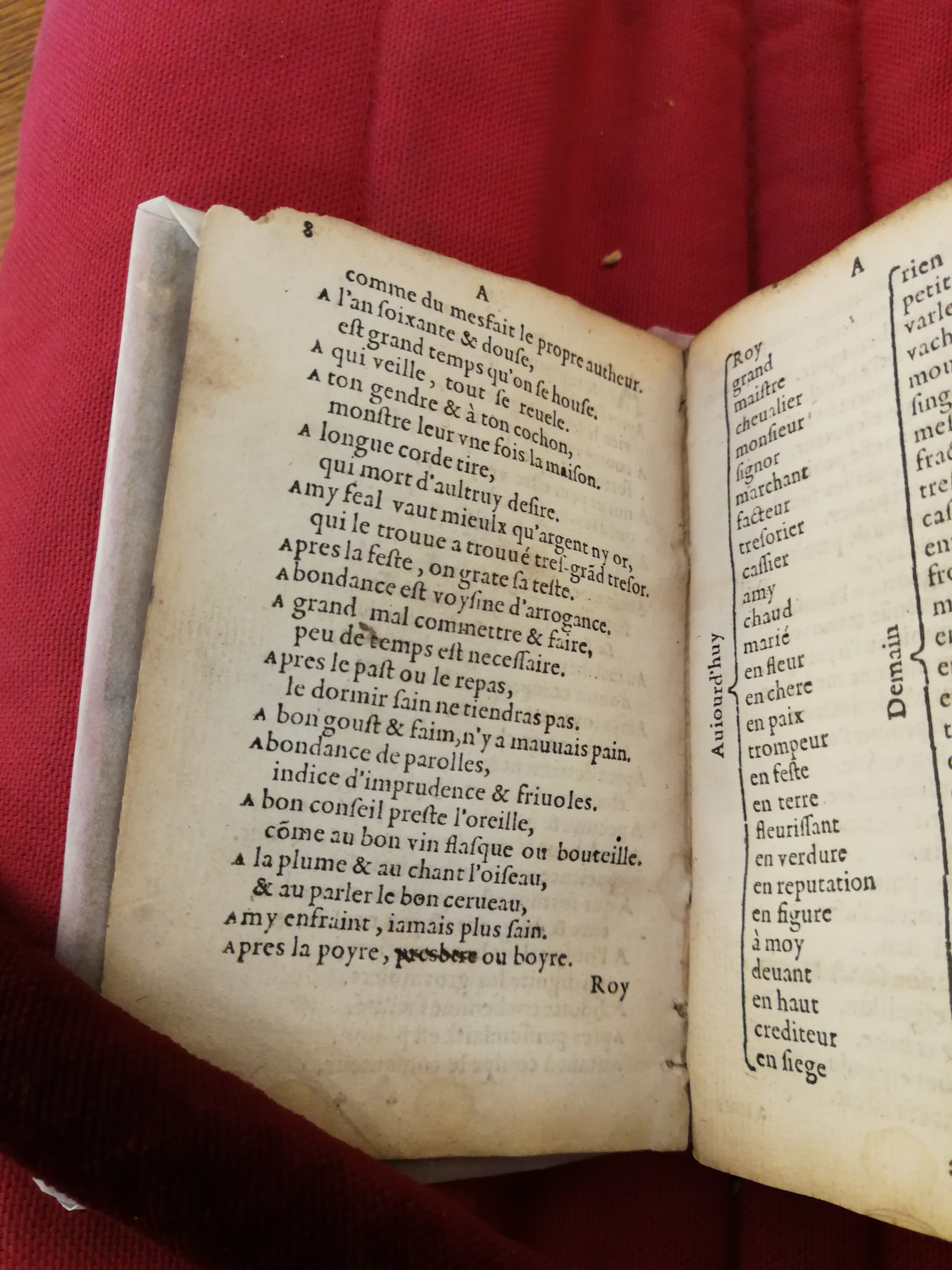 1577 - Jean d’Ogerolles - Trésor de sentences dorées - Bibliothèque Sainte-Geneviève 1577 - Jean d’Ogerolles - Trésor de sentences dorées - Bibliothèque Sainte-Geneviève