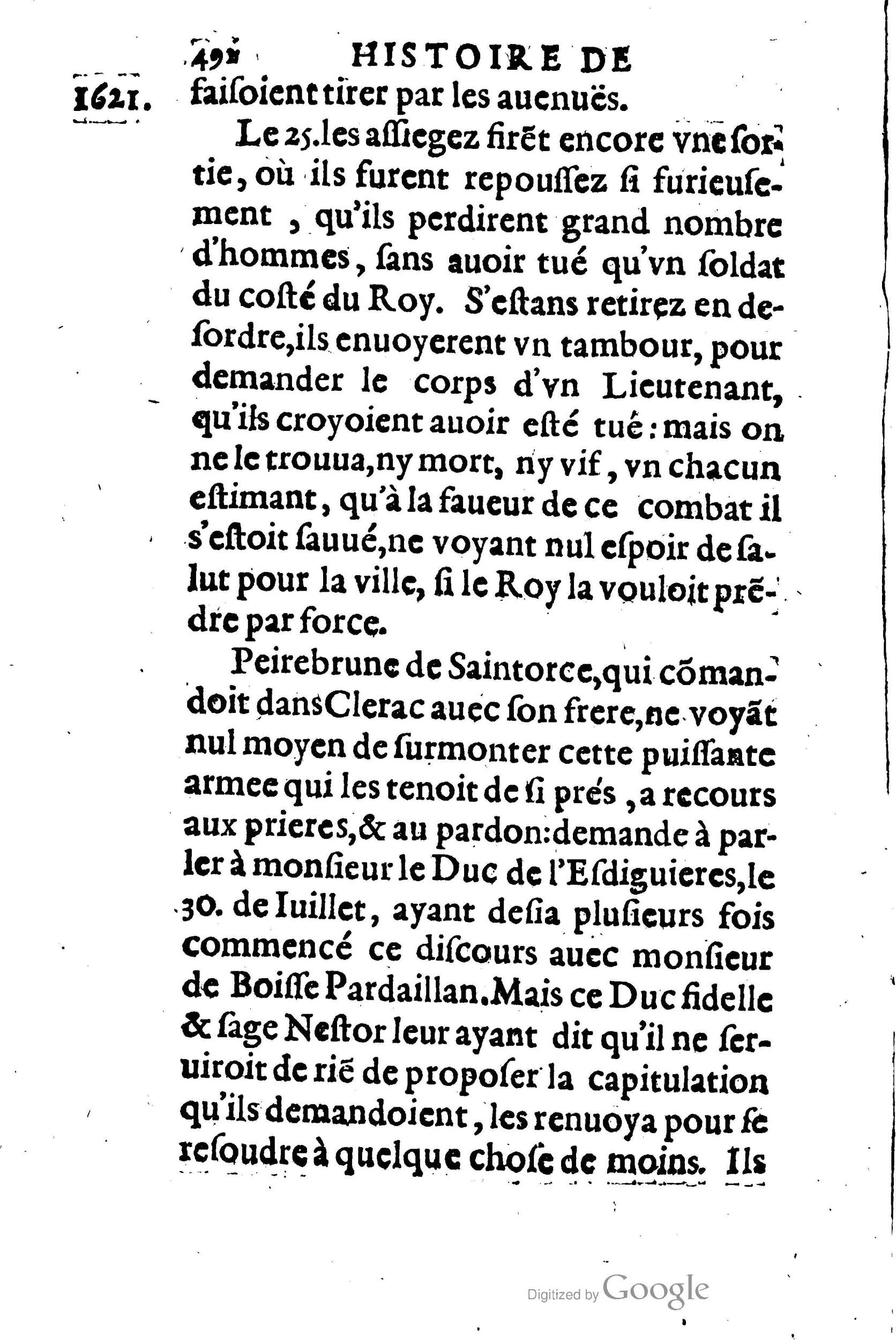 1623 - Joseph Bouillerot - Trésor de l’histoire générale de notre temps - BM Lyon