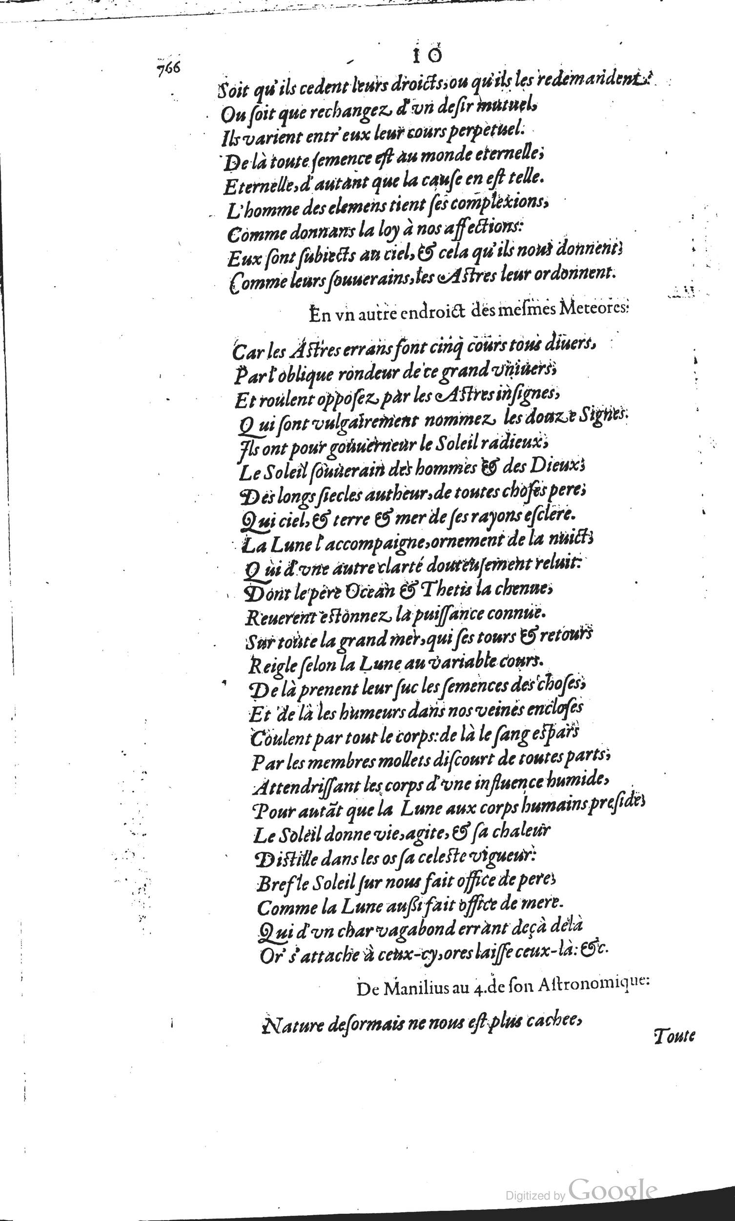 1585 - Barthélemy Honorat - Bibliothèques françaises - BSB Munich