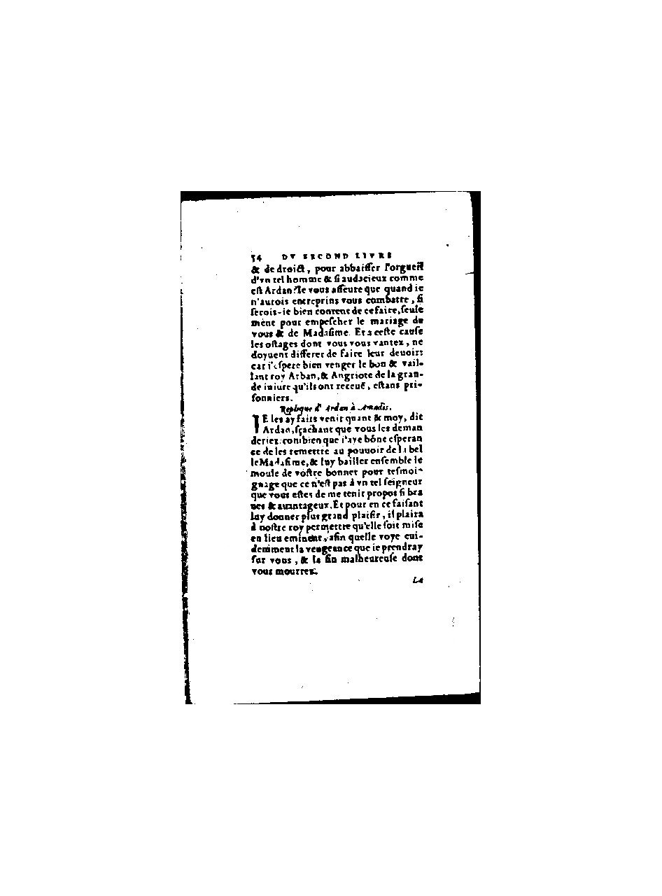 1571 - Jean Huguetan - Trésor des Amadis - BnF