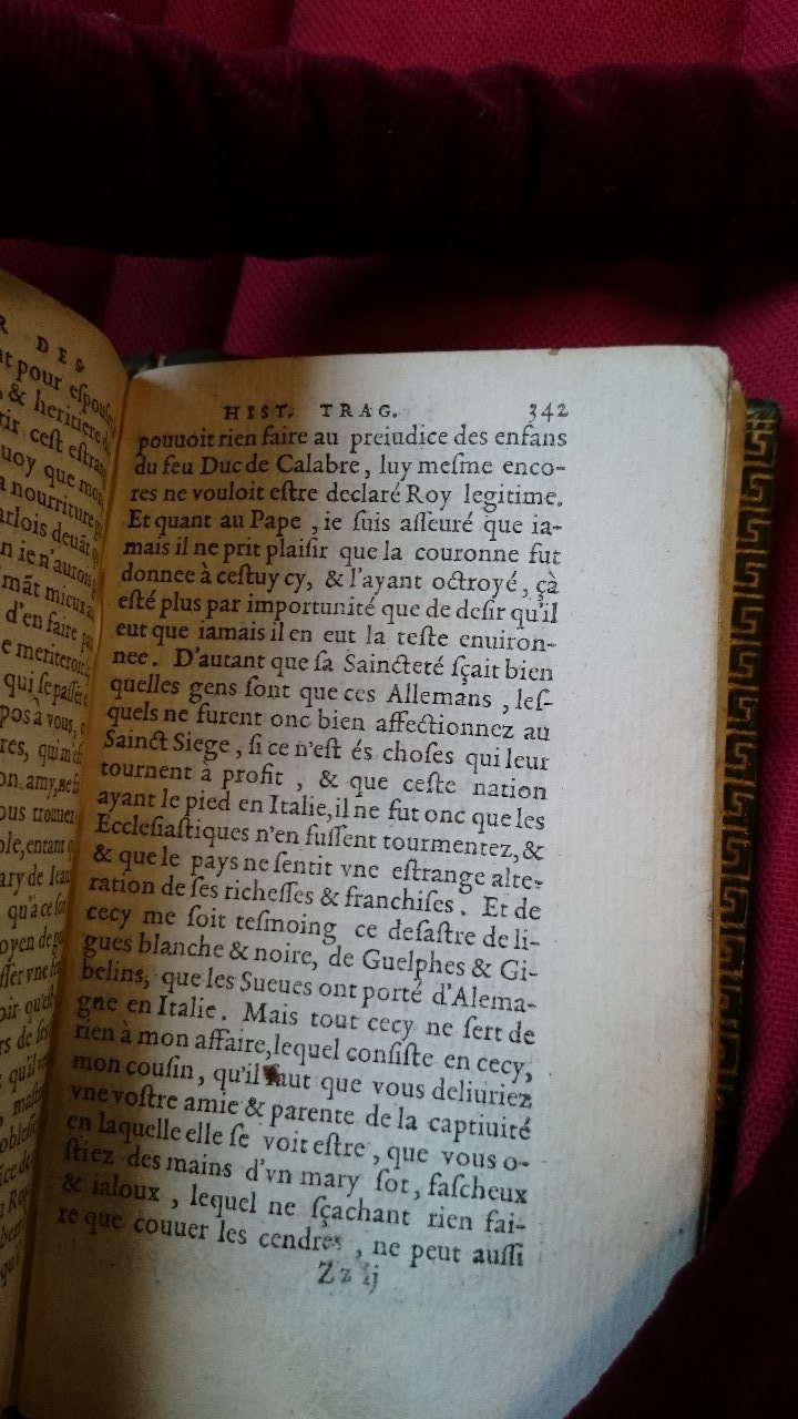 1581 - Pierre Le Voirier et Gervais Mallot - Trésor des histoires tragiques - BnF Richelieu
