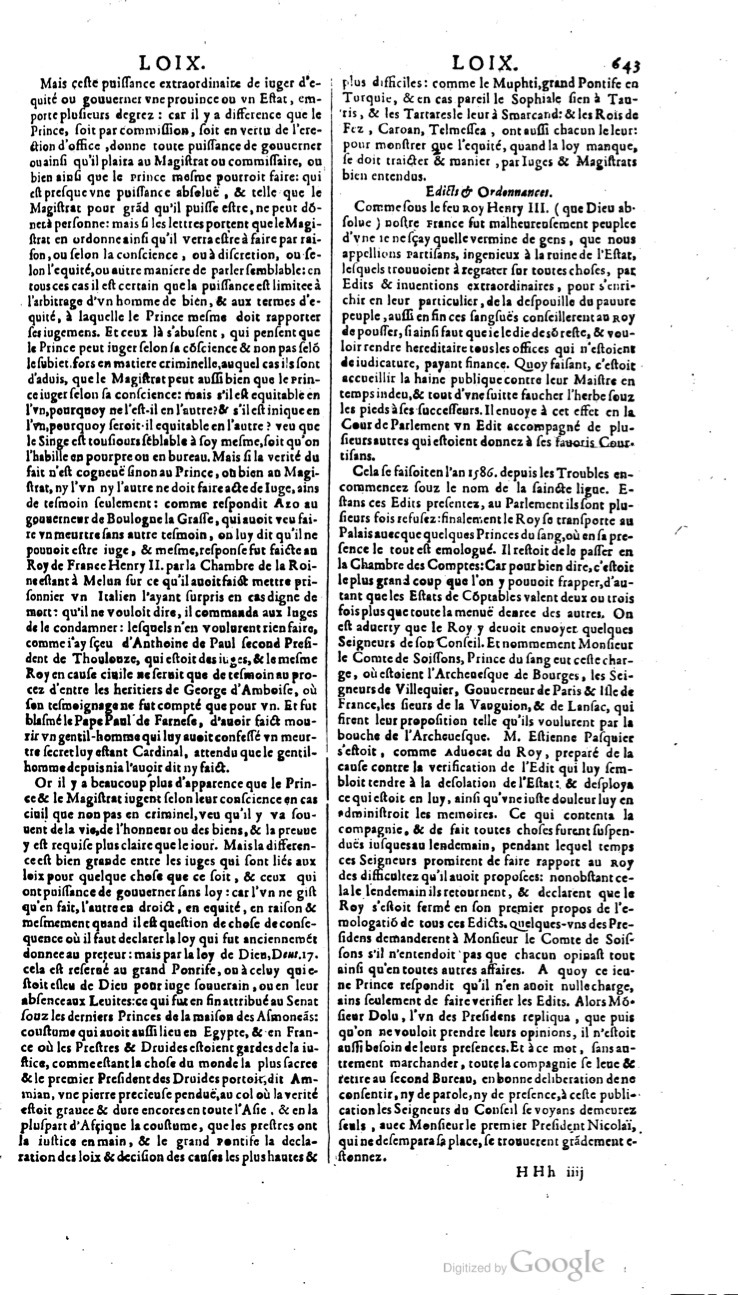 1629 - Veuve Nicolas Buon - Trésor du droit français (21754 T. 2) - BM Lyon