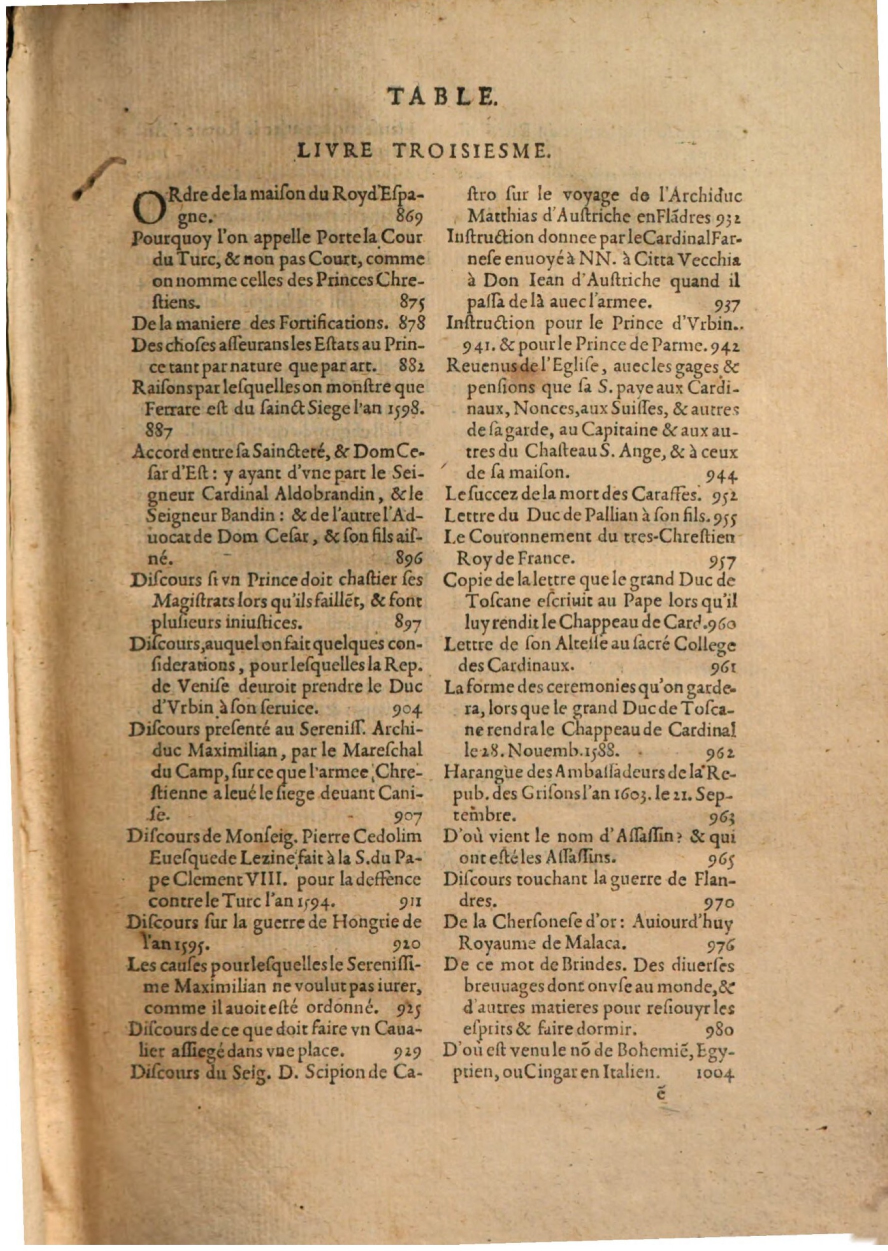 1608 - Thierry Rolin - Trésor politique - Augsbourg