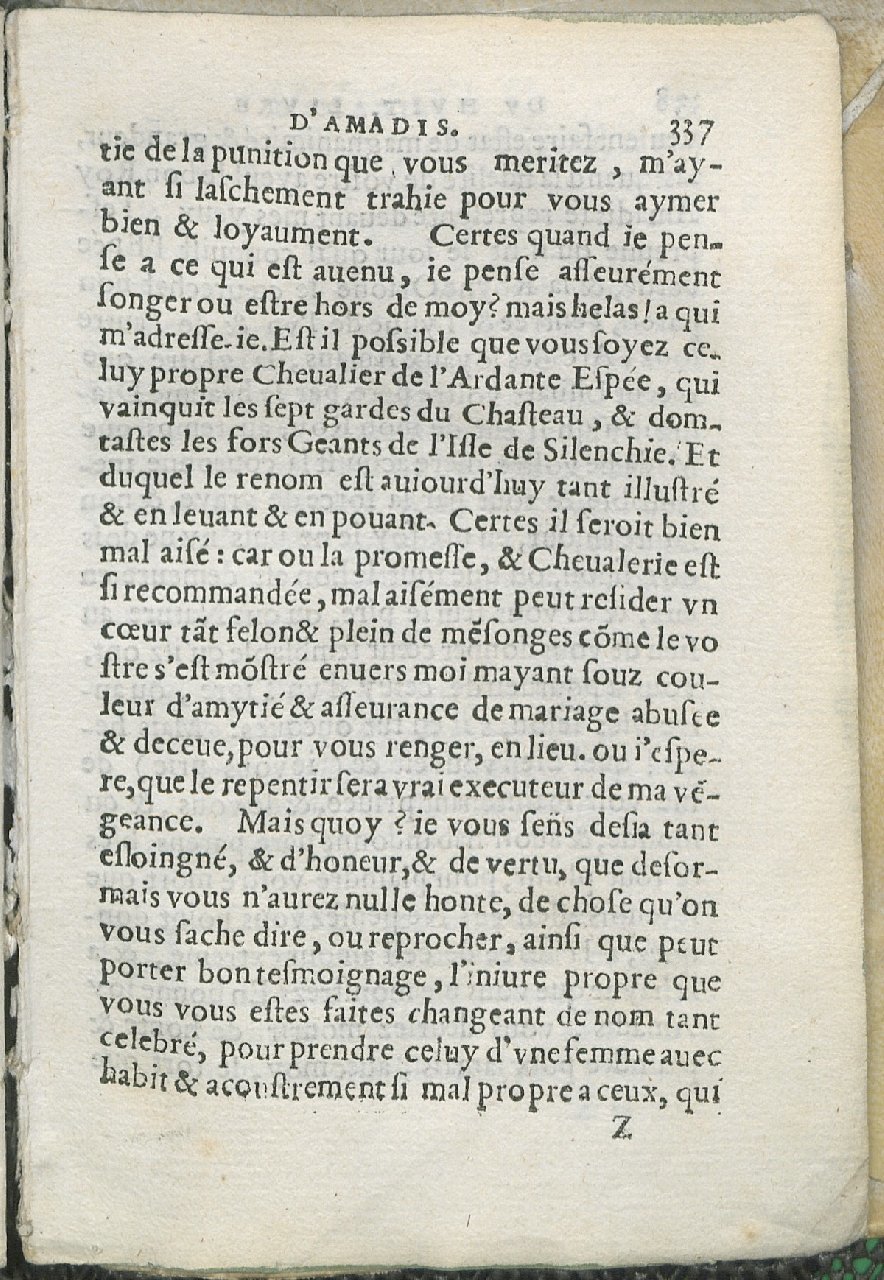 1559 - Pierre Regnard - Trésor des Amadis - Det KLG Copenhague