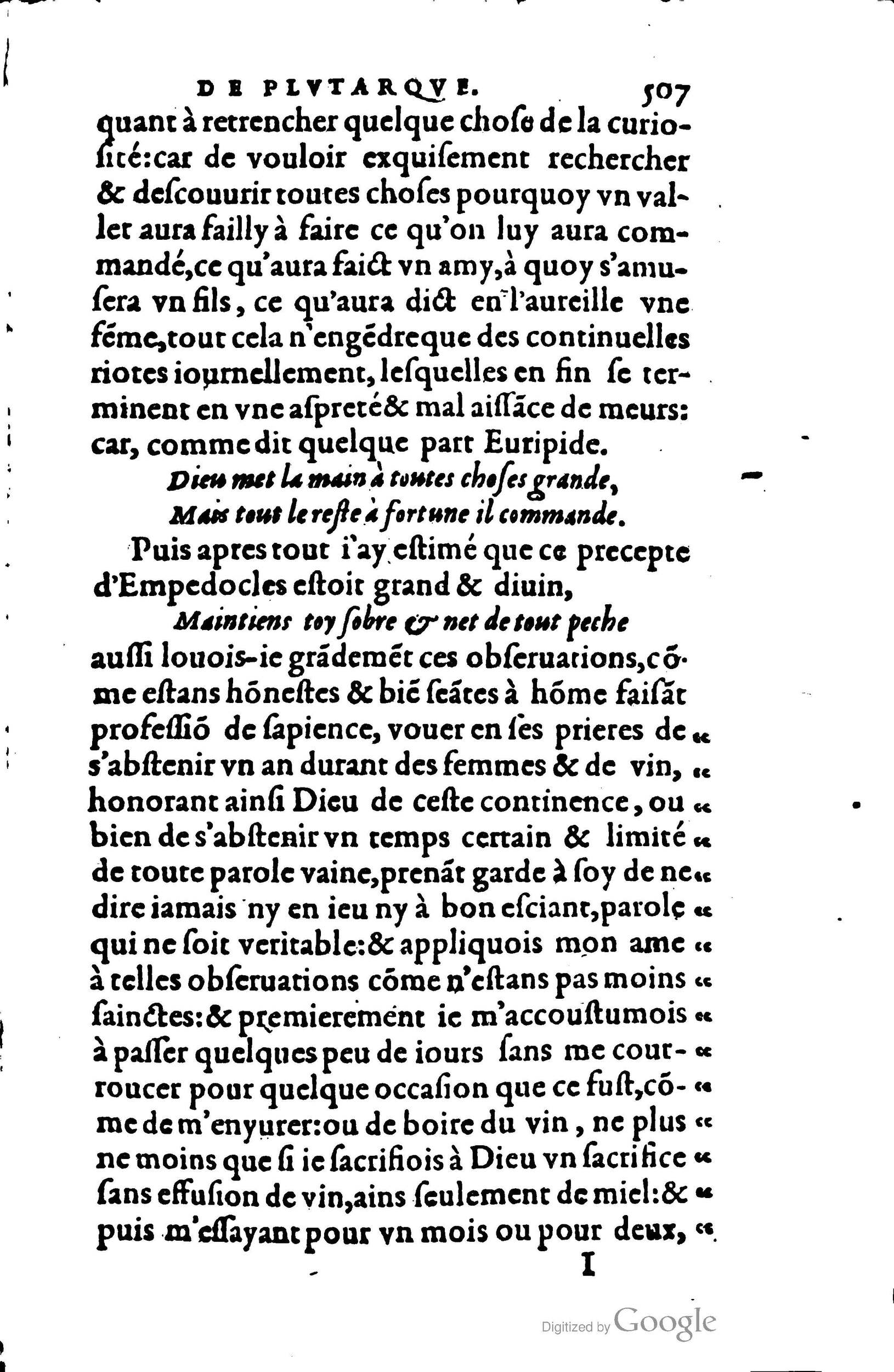 1578 - Jean Poupy - Trésor des morales de Plutarque - BSB Munich 1578 - Jean Poupy - Trésor des morales de Plutarque - BSB Munich