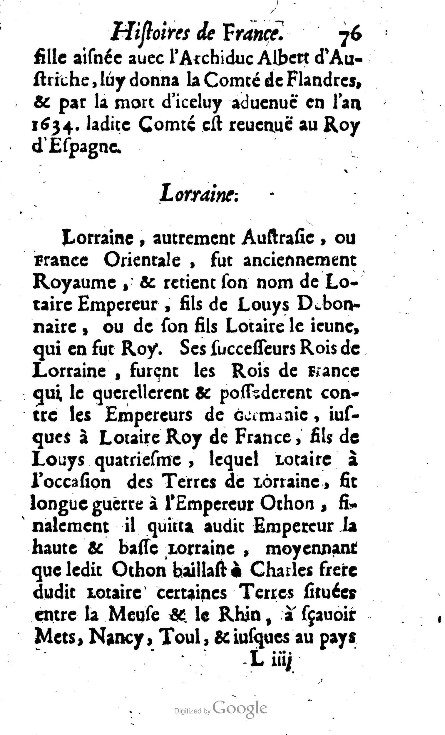 1638 - Jean Corrozet - Trésor des histoires de France - BM Lyon