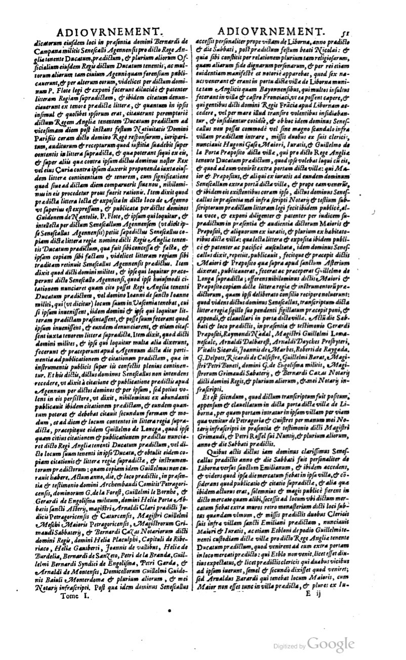 1629 - Veuve Nicolas Buon - Trésor du droit français (21754 T. 1) - BM Lyon