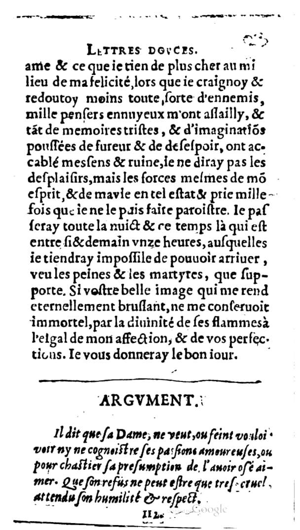 1624 - Nicolas Oudot - Trésor des lettres douces et amoureuses - BNC Florence