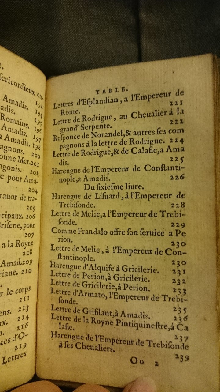 1606 - Jean Antoine Huguetan - Trésor des Amadis - British Library