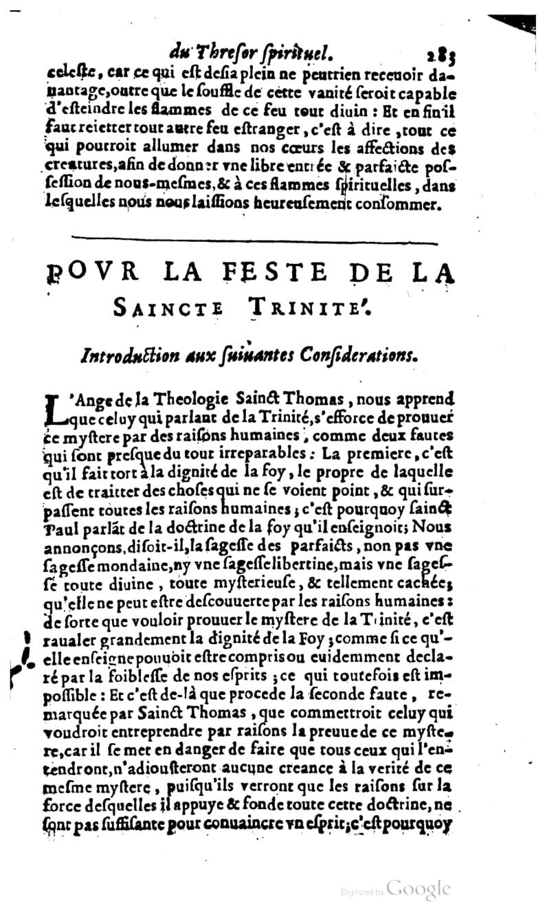 1637 - s.n. - Trésor spirituel des âmes religieuses - BM Lyon