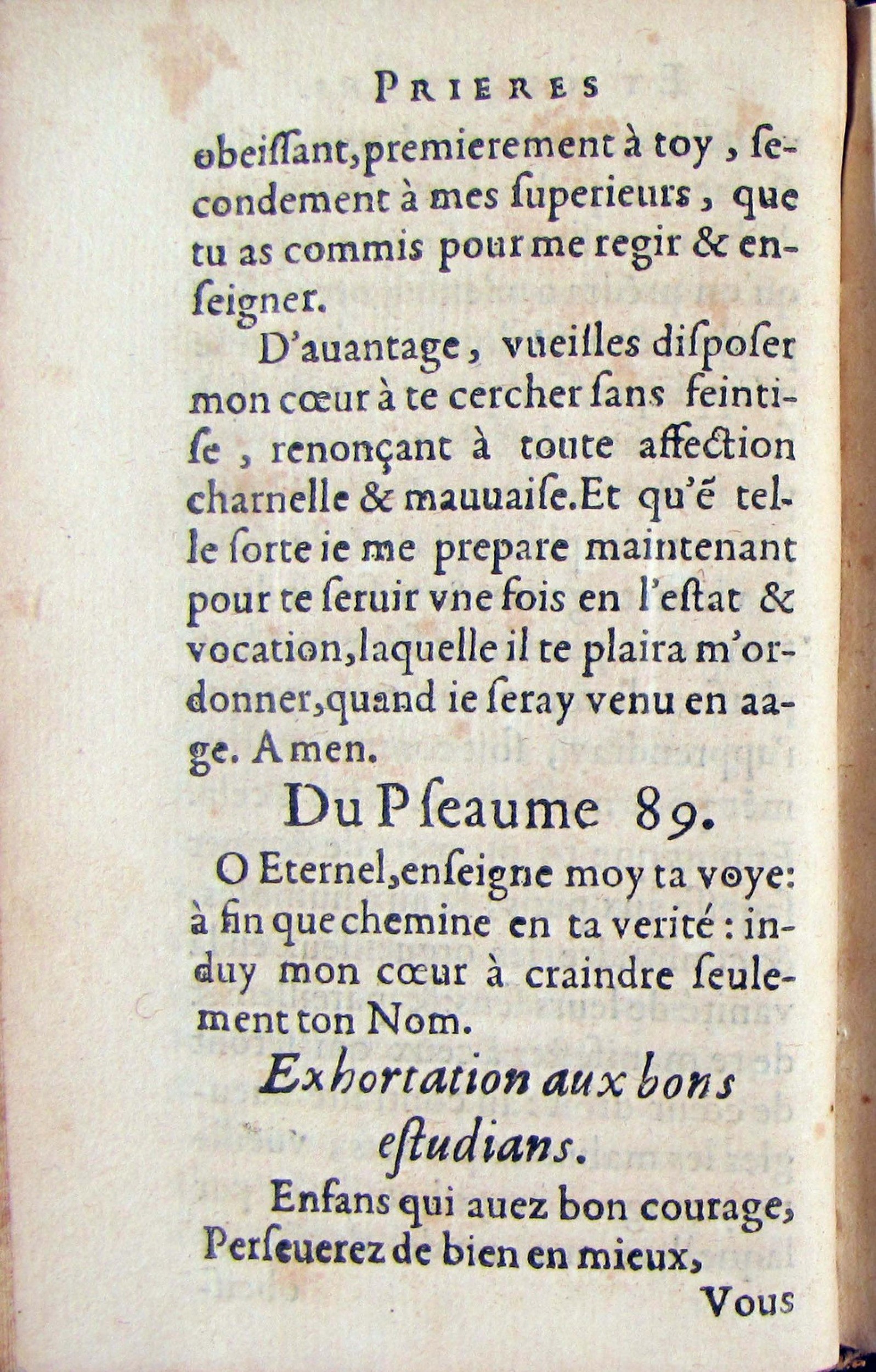 1572 - Antoine Certia - Trésor des prières, oraisons et instructions chrétiennes - Nîmes