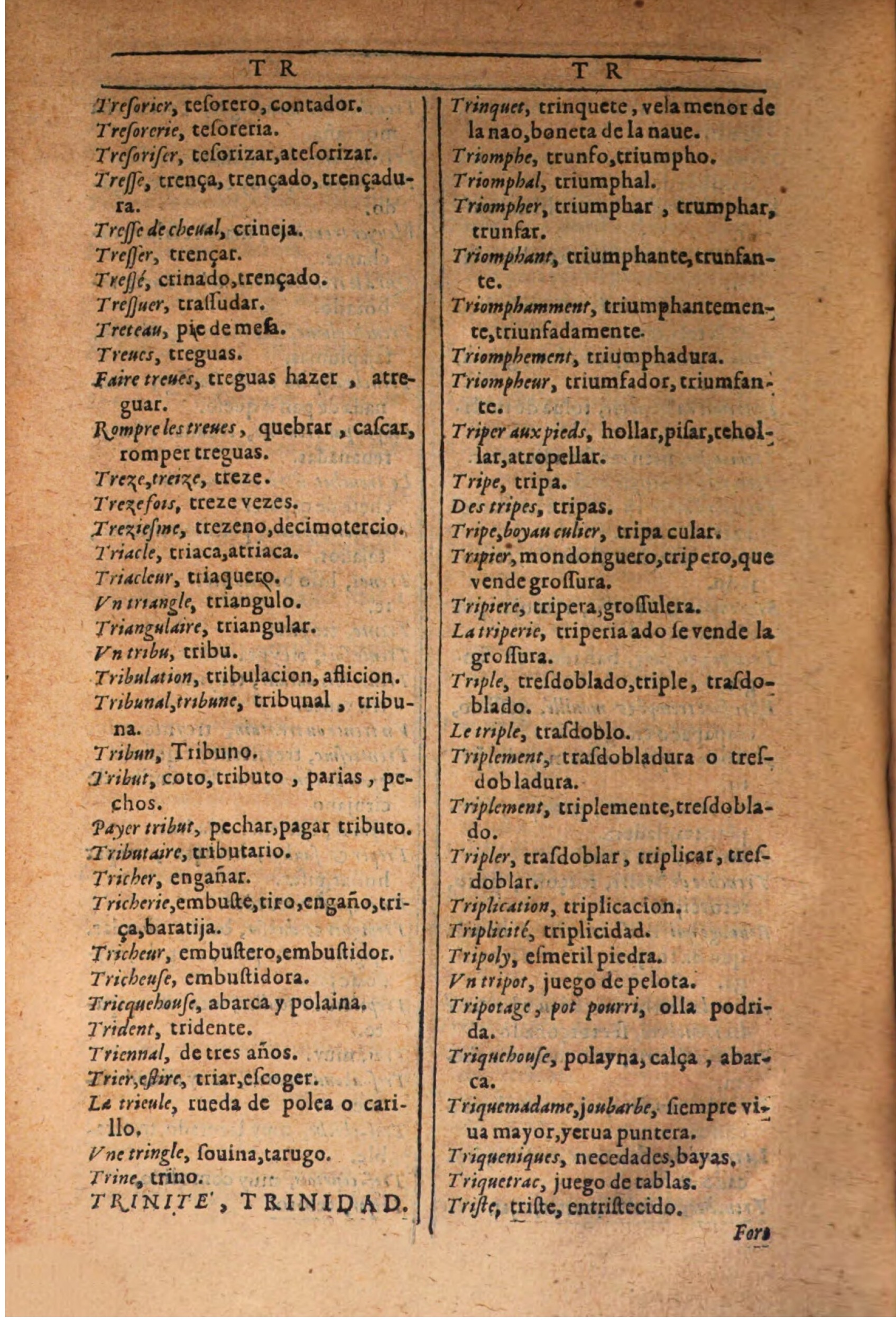 1607 - Marc Orry - Trésor des deux langues espagnole et française (Seconde partie) - BSB Munich 1607 - Marc Orry - Trésor des deux langues espagnole et française (Seconde partie) - BSB Munich