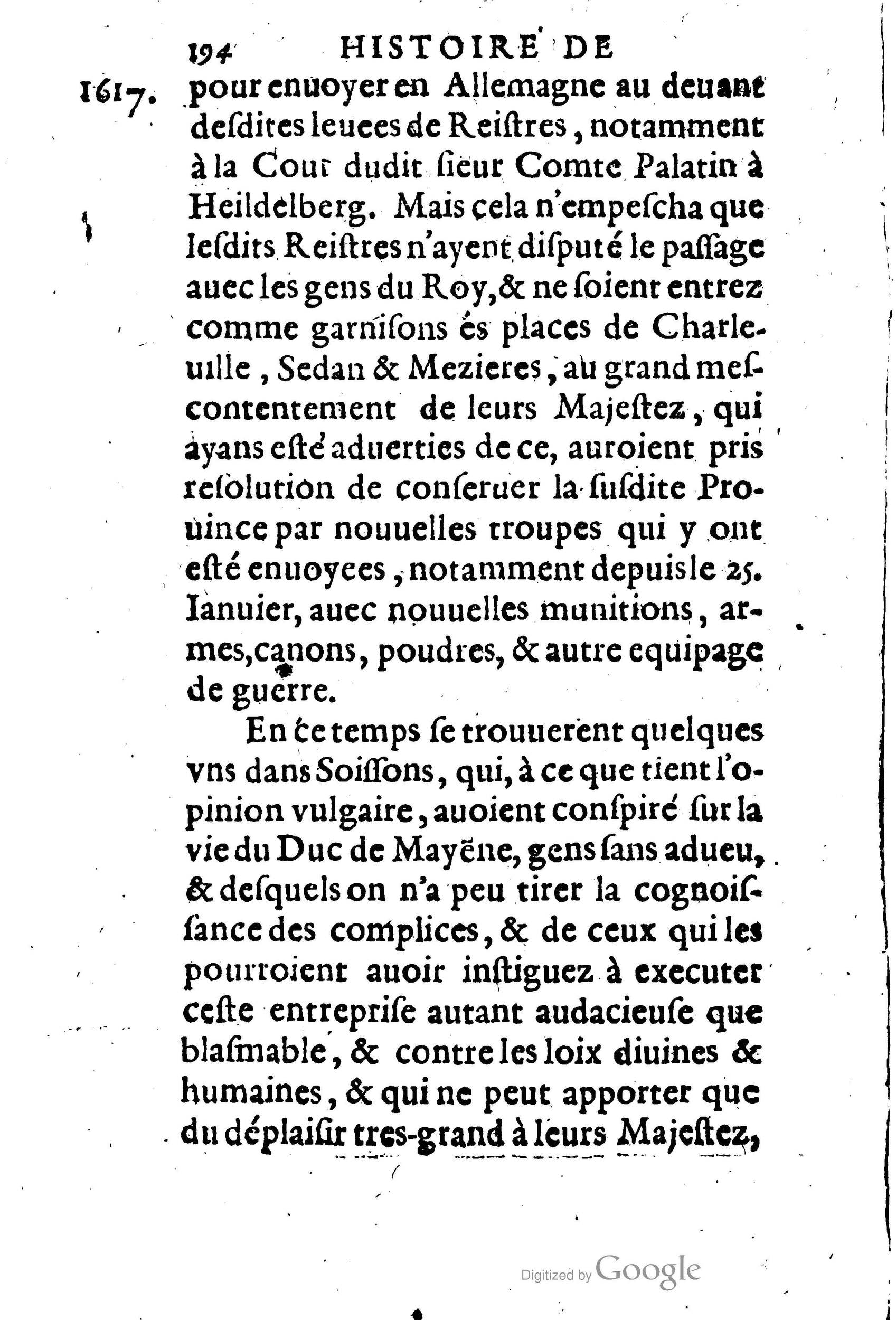 1623 - Joseph Bouillerot - Trésor de l’histoire générale de notre temps - BM Lyon 1623 - Joseph Bouillerot - Trésor de l’histoire générale de notre temps - BM Lyon