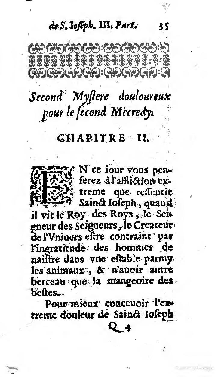 1646 - Jean Piot - Trésor inestimable de Saint-Joseph - BNC Rome