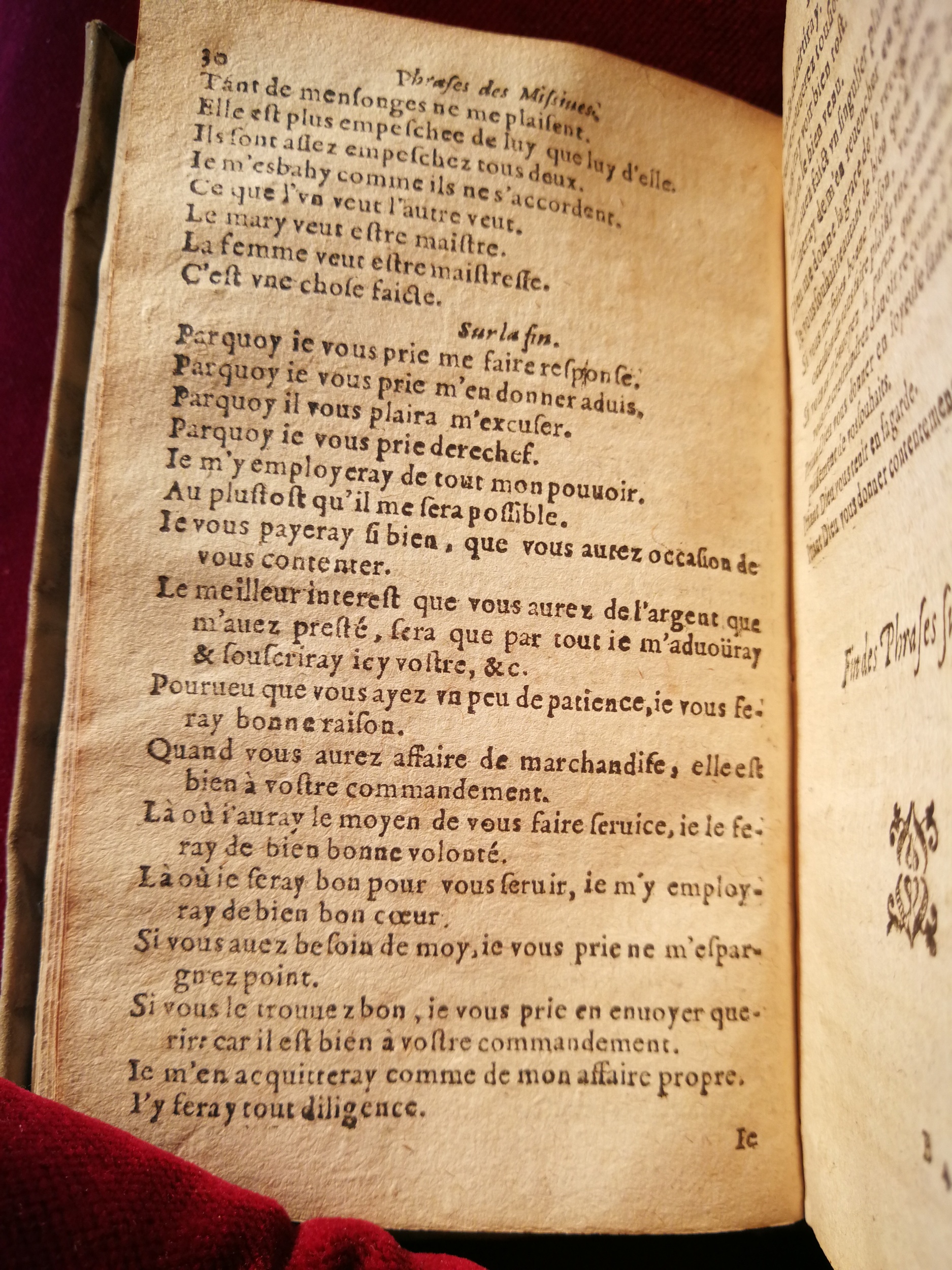 1630 - Martin Bogart - Secrétaire des secretaires ou le Trésor de la plume française - BM Amiens