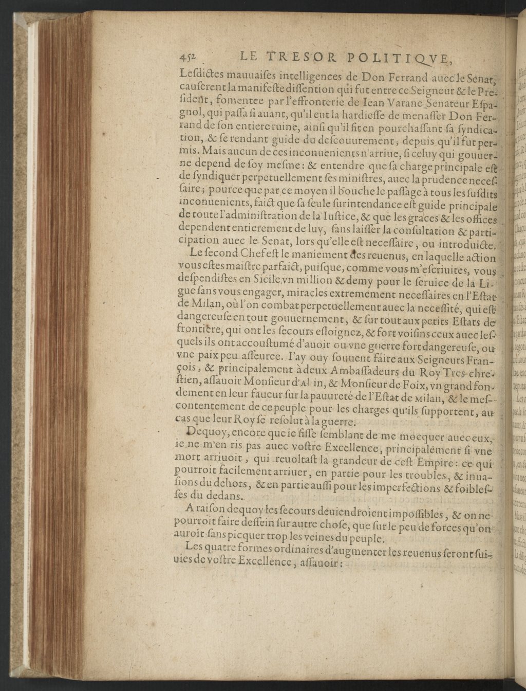 1608 - Nicolas Du Fossé - Trésor politique - BnF Tolbiac 1608 - Nicolas Du Fossé - Trésor politique - BnF Tolbiac