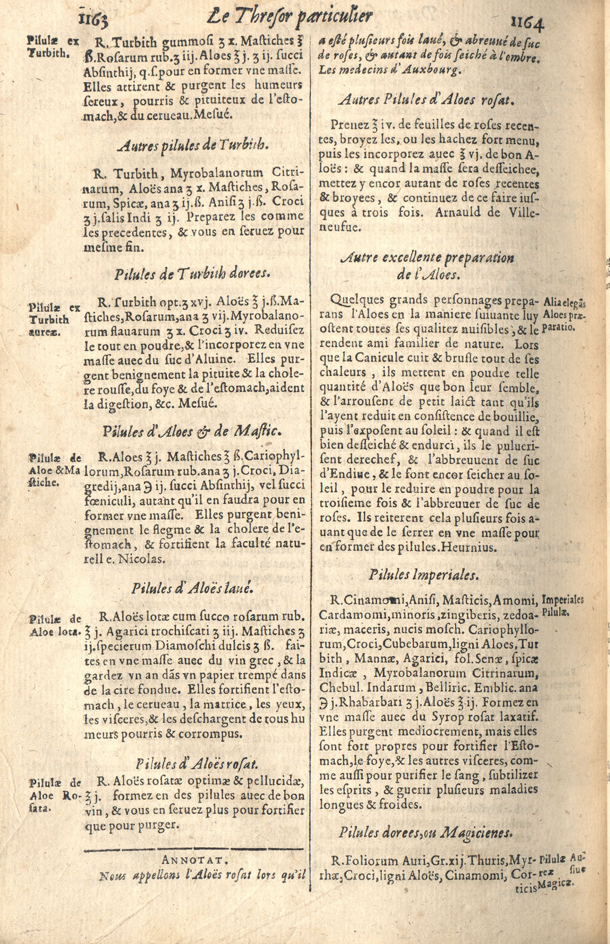 1610 - Étienne Gamonet - Grand Trésor ou dispensaire - CESR Tours