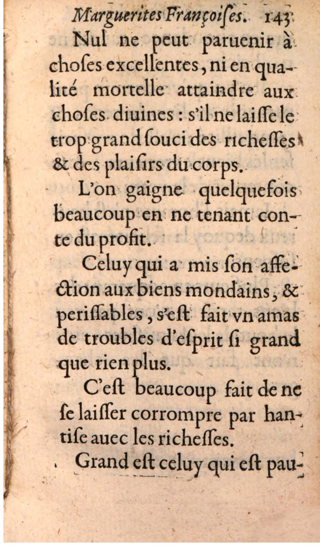 1611 - Théodore Reinsart - La Suitte des marguerites françoises, ou second thresor du bien dire - BSB Munich 1611 - Théodore Reinsart - La Suitte des marguerites françoises, ou second thresor du bien dire - BSB Munich