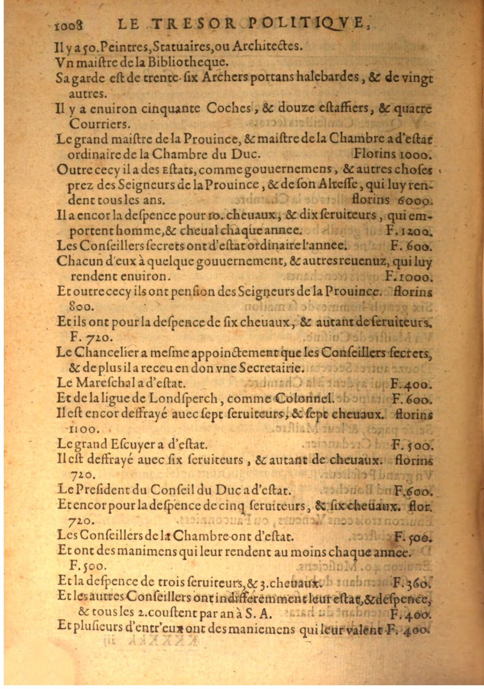 1608 - Pierre Chevalier - Trésor politique - BSB Munich