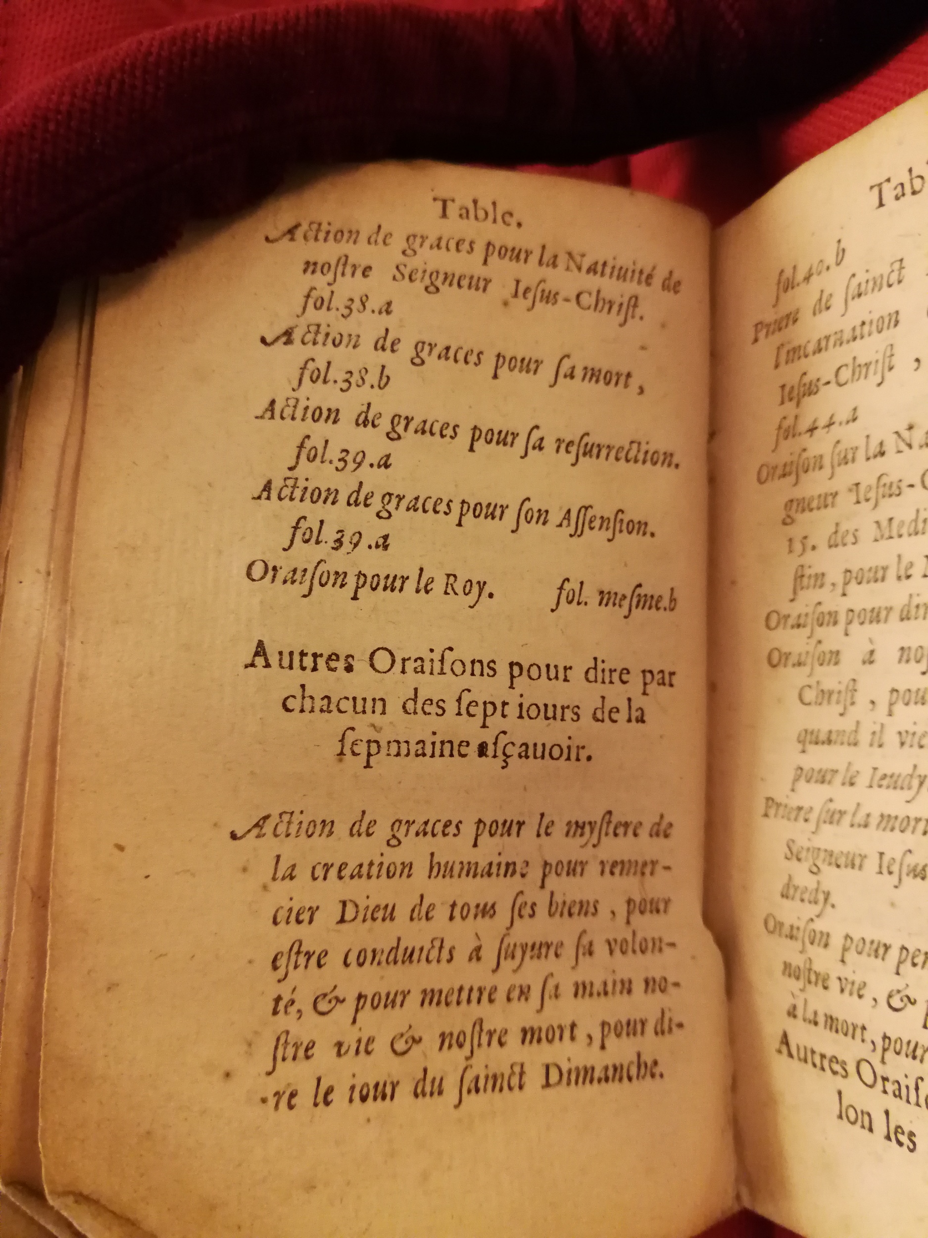 1598 - Barthélemy Macé - Trésor des prières, oraisons et instructions chrétiennes - Bibliothèque Sainte-Geneviève 1598 - Barthélemy Macé - Trésor des prières, oraisons et instructions chrétiennes - Bibliothèque Sainte-Geneviève