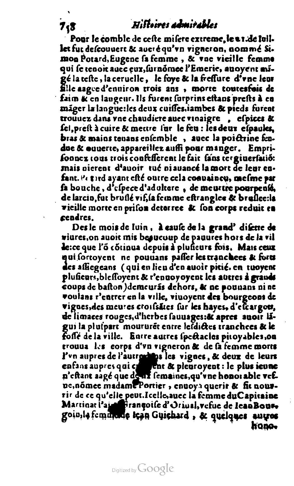 1620 - Samuel Crespin - Trésor d’histoires admirables et mémorables - BCU Lausanne