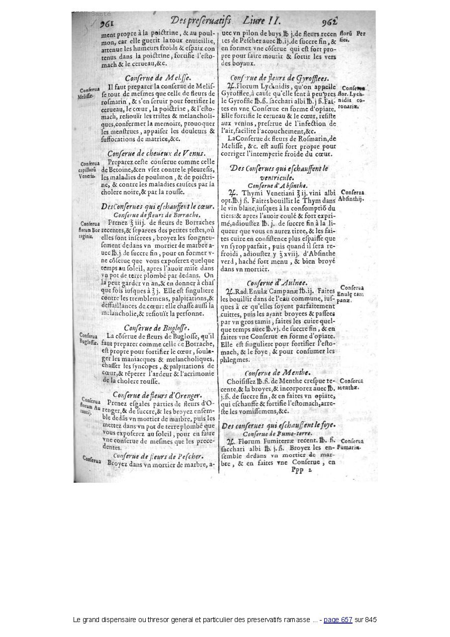 1609 - Étienne Gamonet - Grand dispensaire ou Trésor général et particulier des préservatifs - BIU Santé