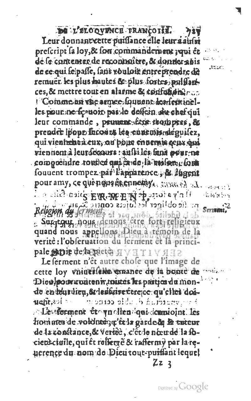 1610 - Louis Coste - Trésor de l’éloquence française (Seconde partie) - BM Lyon