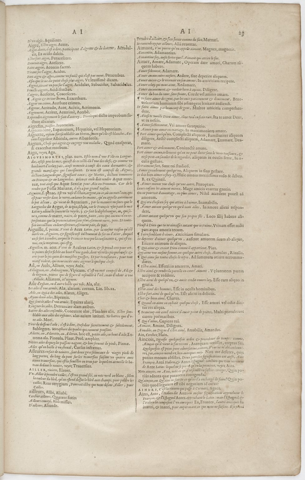 1606 - David Douceur - Trésor de la langue française - BnF