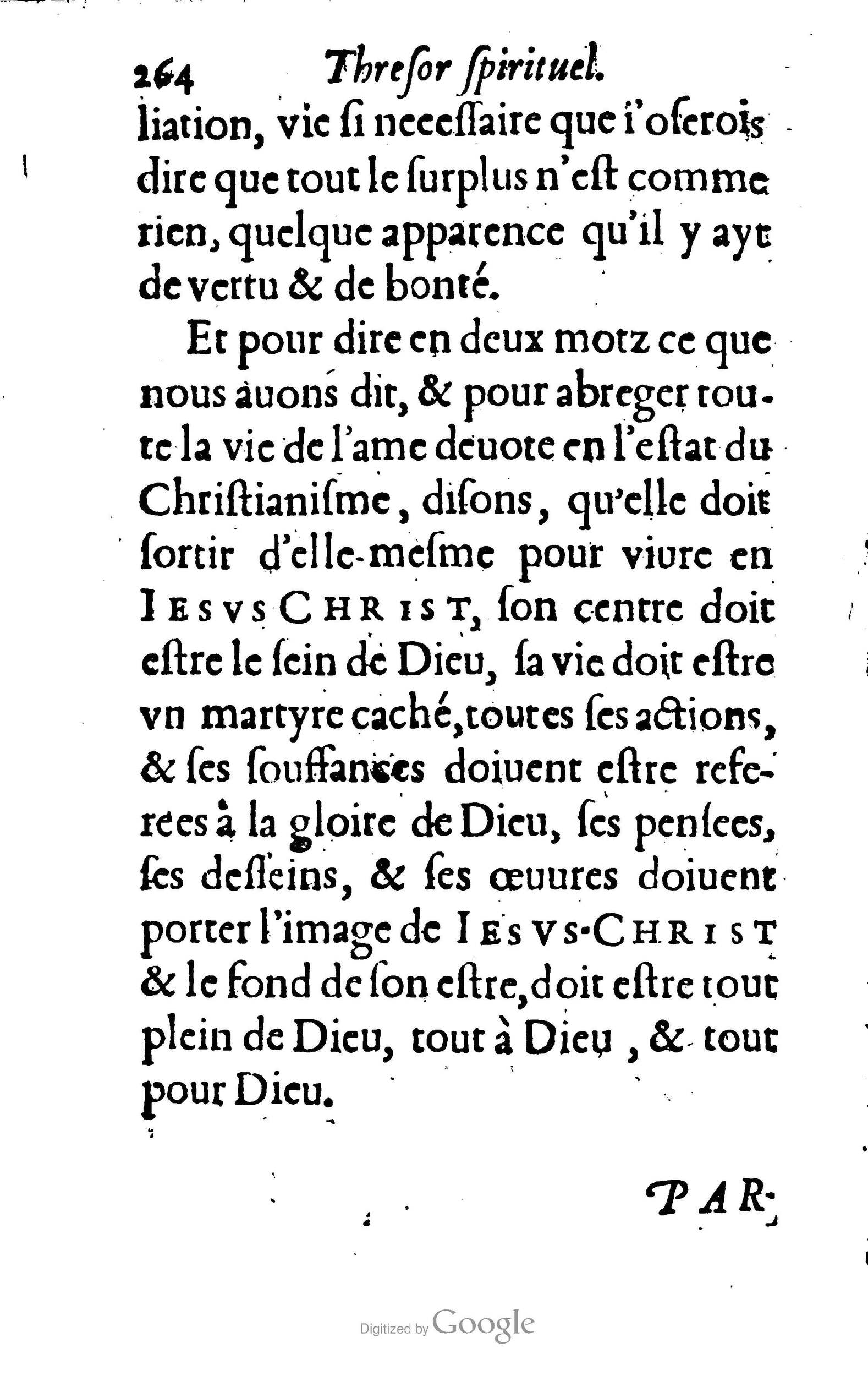 1633 - François Waudré - Trésor spirituel contenant les excellences du christianisme - BM Lyon