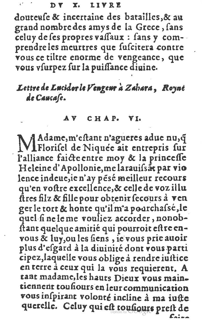 1582 - Jean Huguetan - Trésor des Amadis T. 1 - BM Lyon